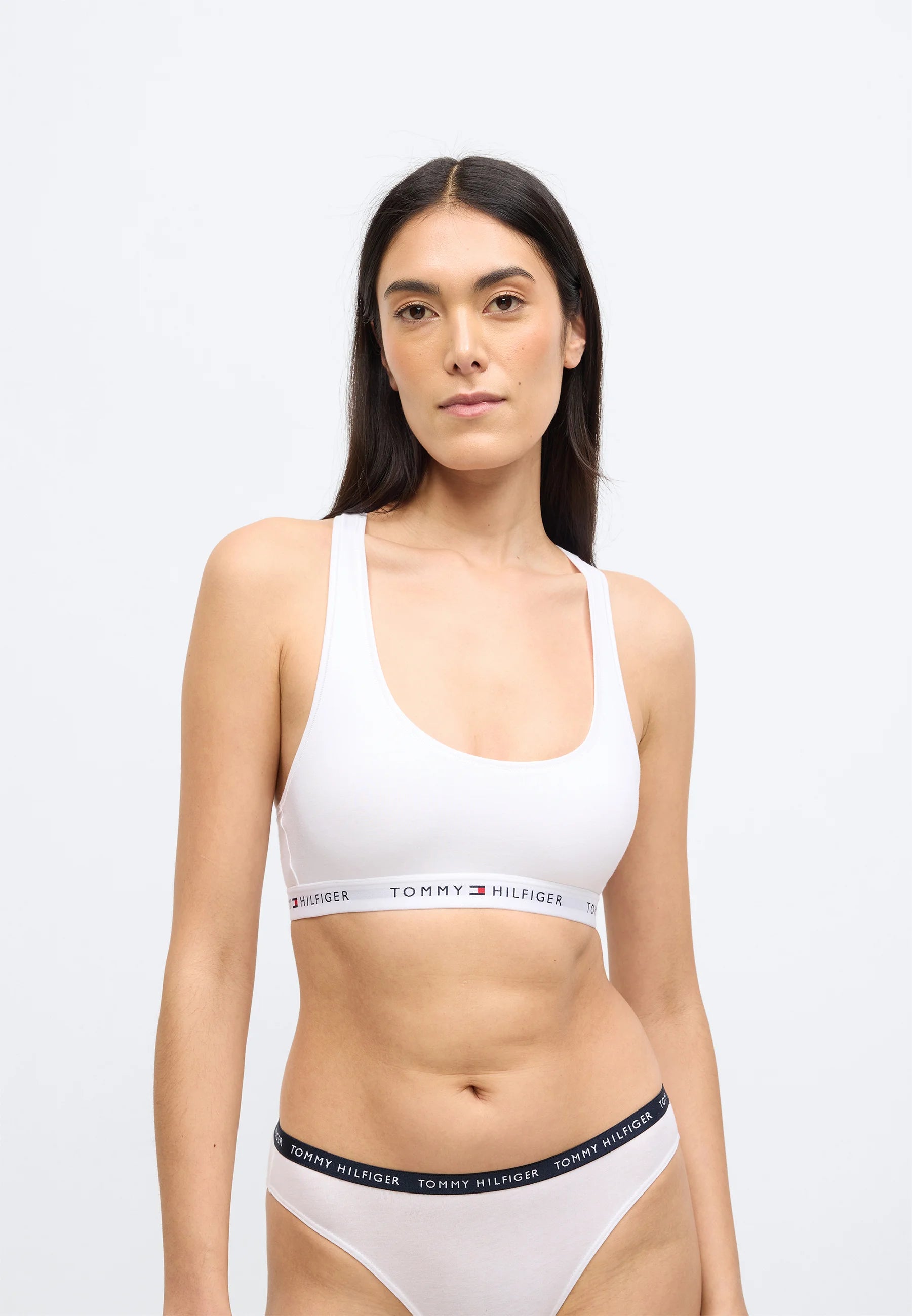 Tommy Hilfiger Icon 2.0 Unlined Bralette Soft Bra – White