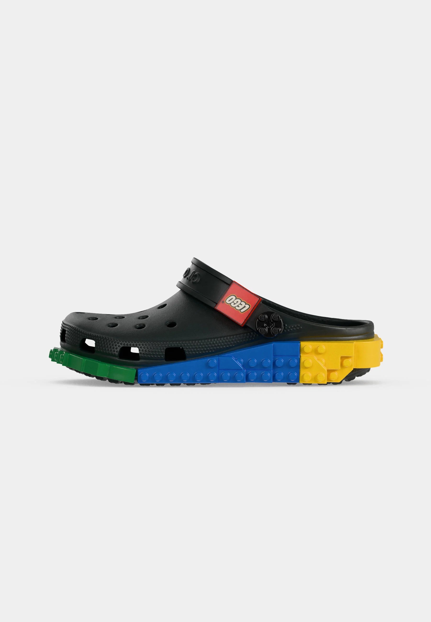 Crocs 4LW System Unisex-Pantoletten – Schwarz