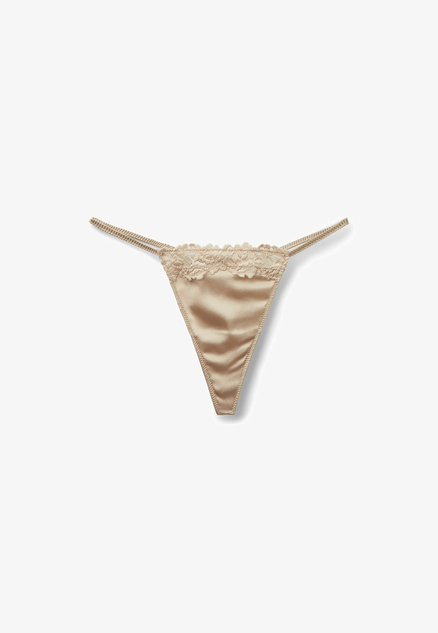 Intimissimi Silky Flowers String – Beige