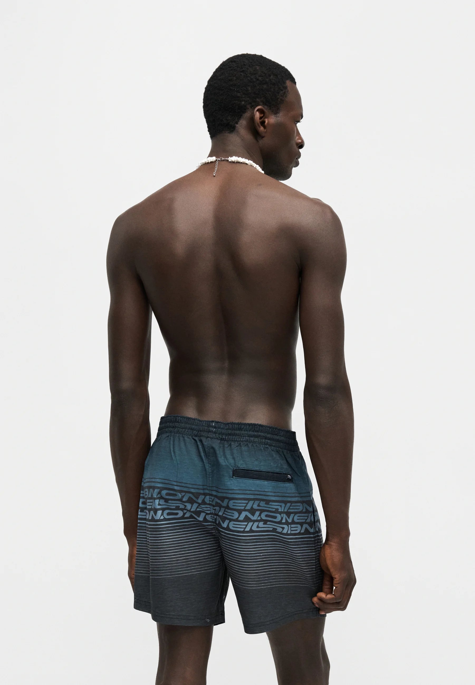 Short de bain O'Neill Logo Stripe - Black Out