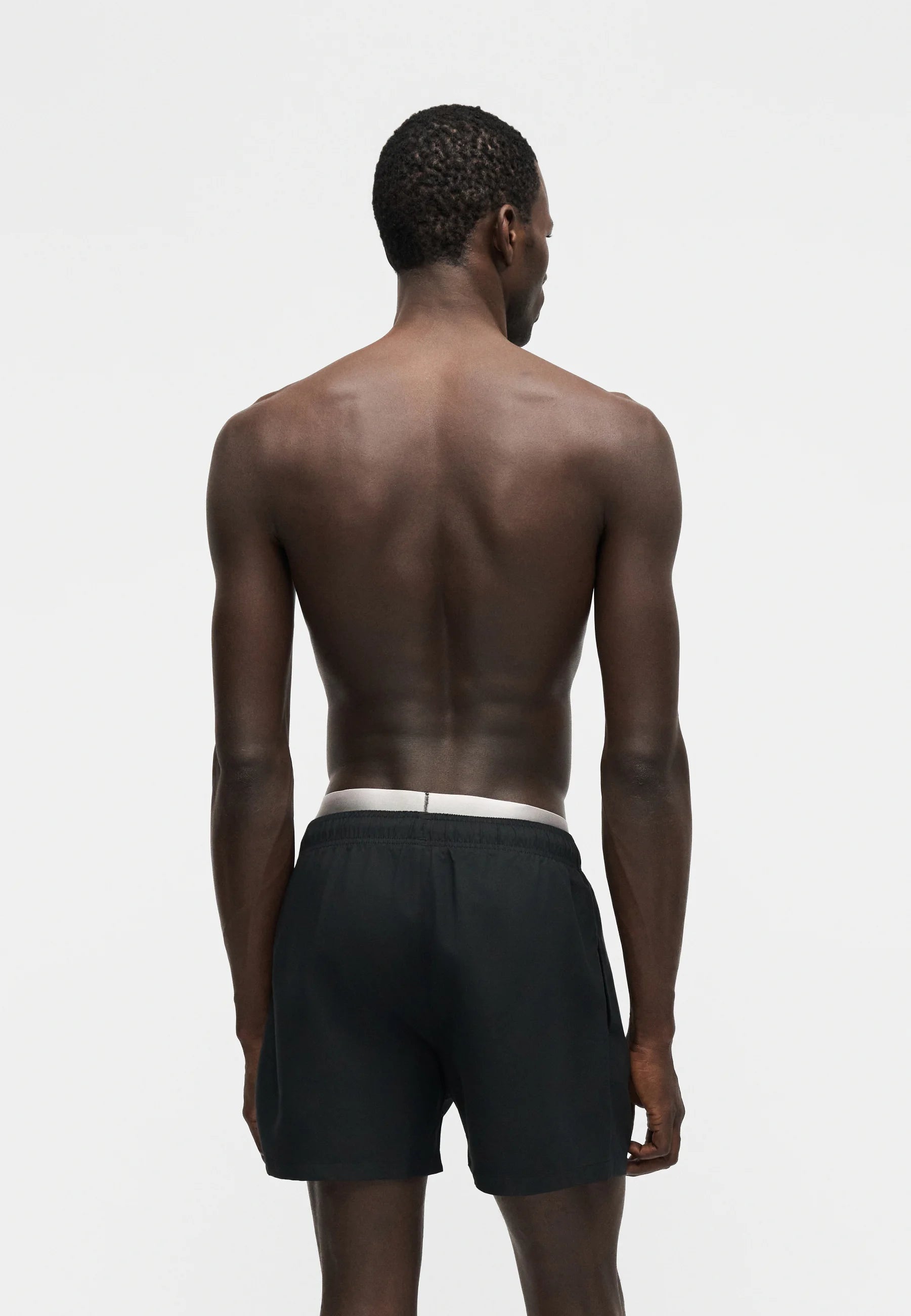 Emporio Armani EA7 Logoband Swimming Shorts – Black