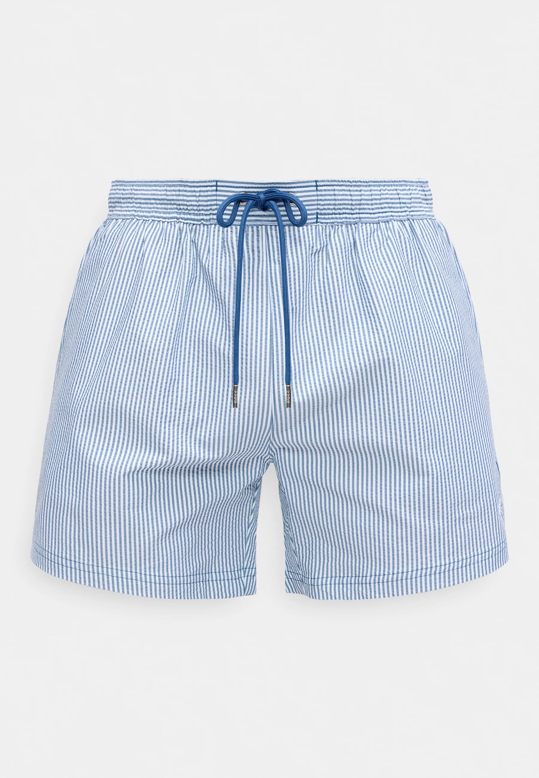 Plavecké šortky BOSS Velvetfish – Open Blue