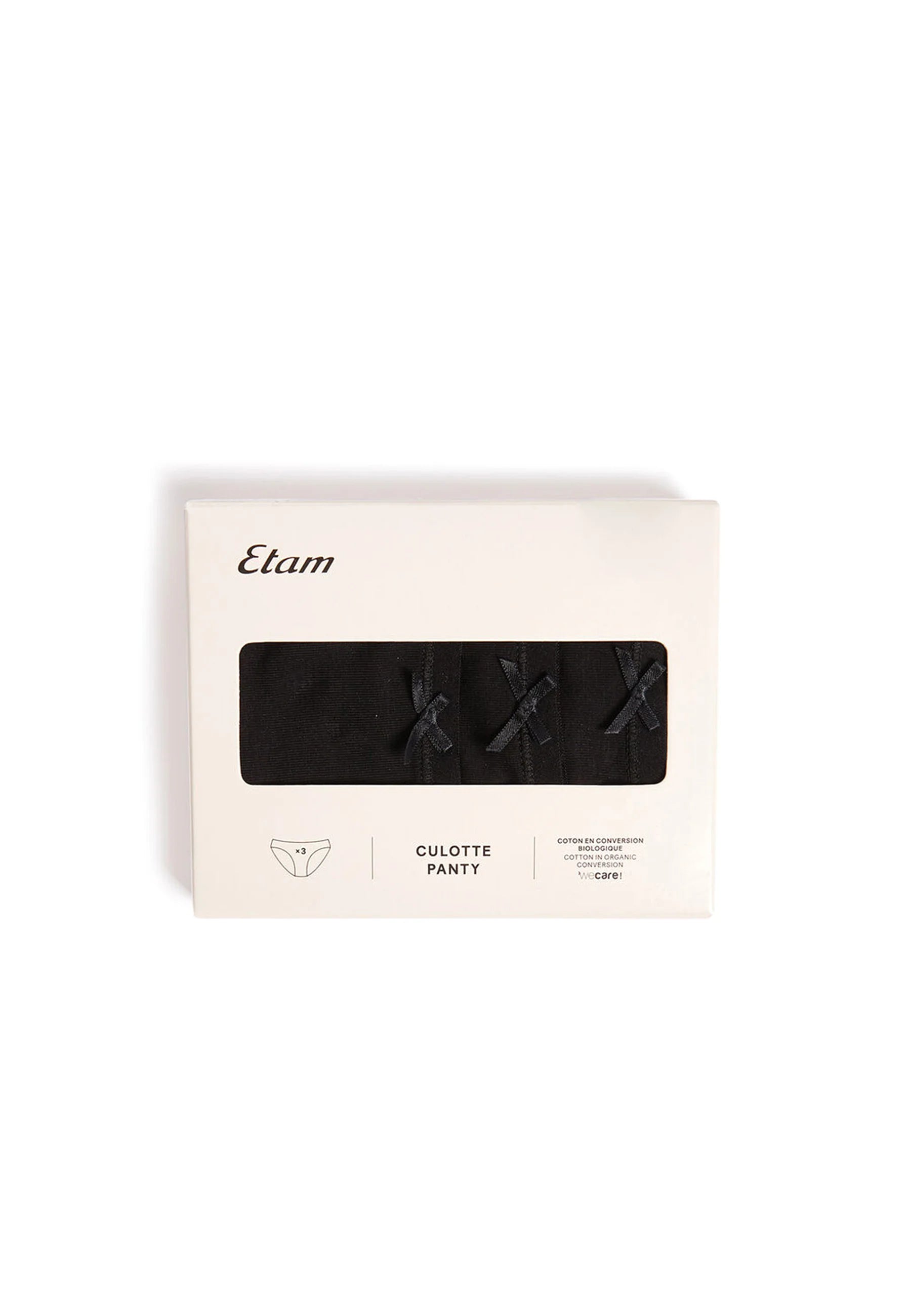Etam Jack Briefs – 3 Pack, Black