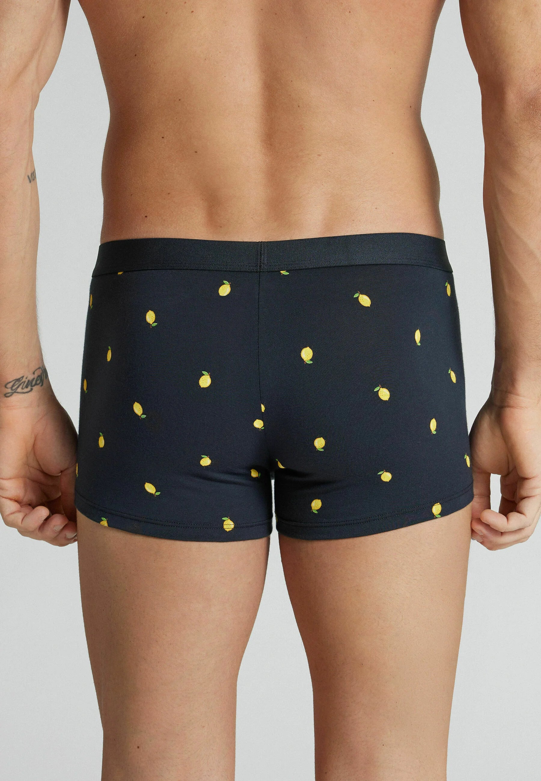 UIMAN Intimissimi Uomo Boxer Essential en Coton Stretch – Bleu