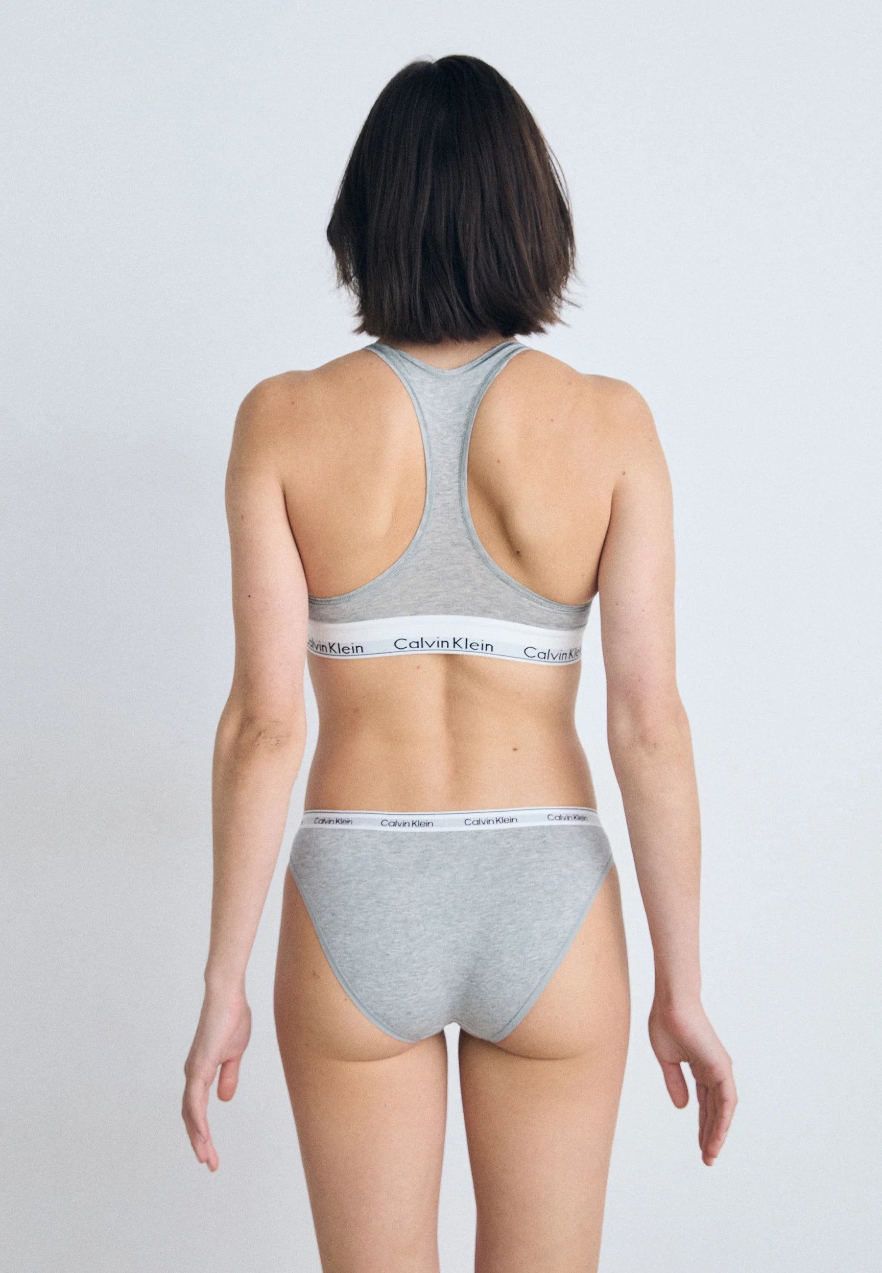 Calvin Klein Modern Logo Briefs – 3 Pack, Highline Green, Buff Pink, Grey