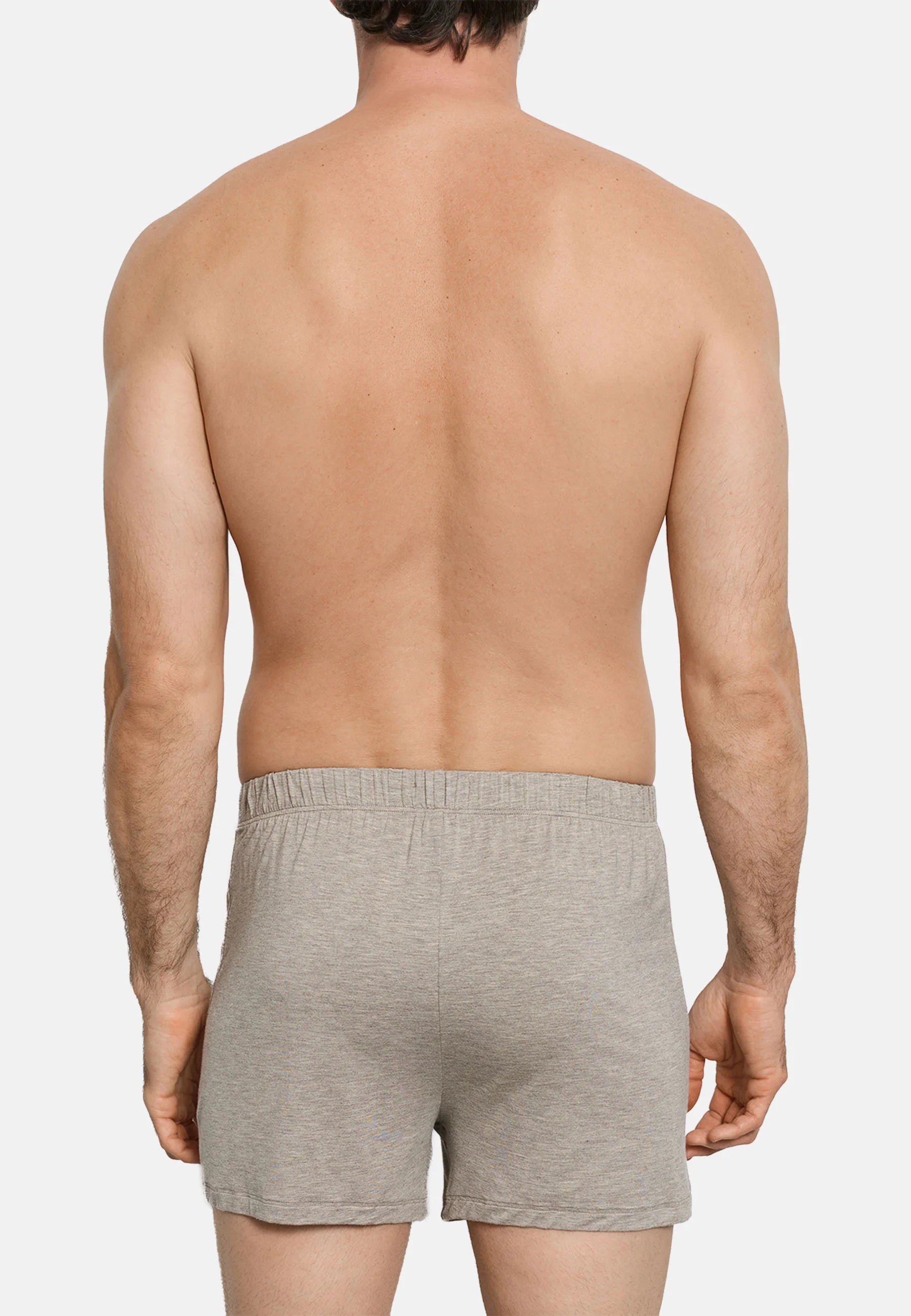 Boxerky HANRO CASUALS DAY – Hazelnut Melange