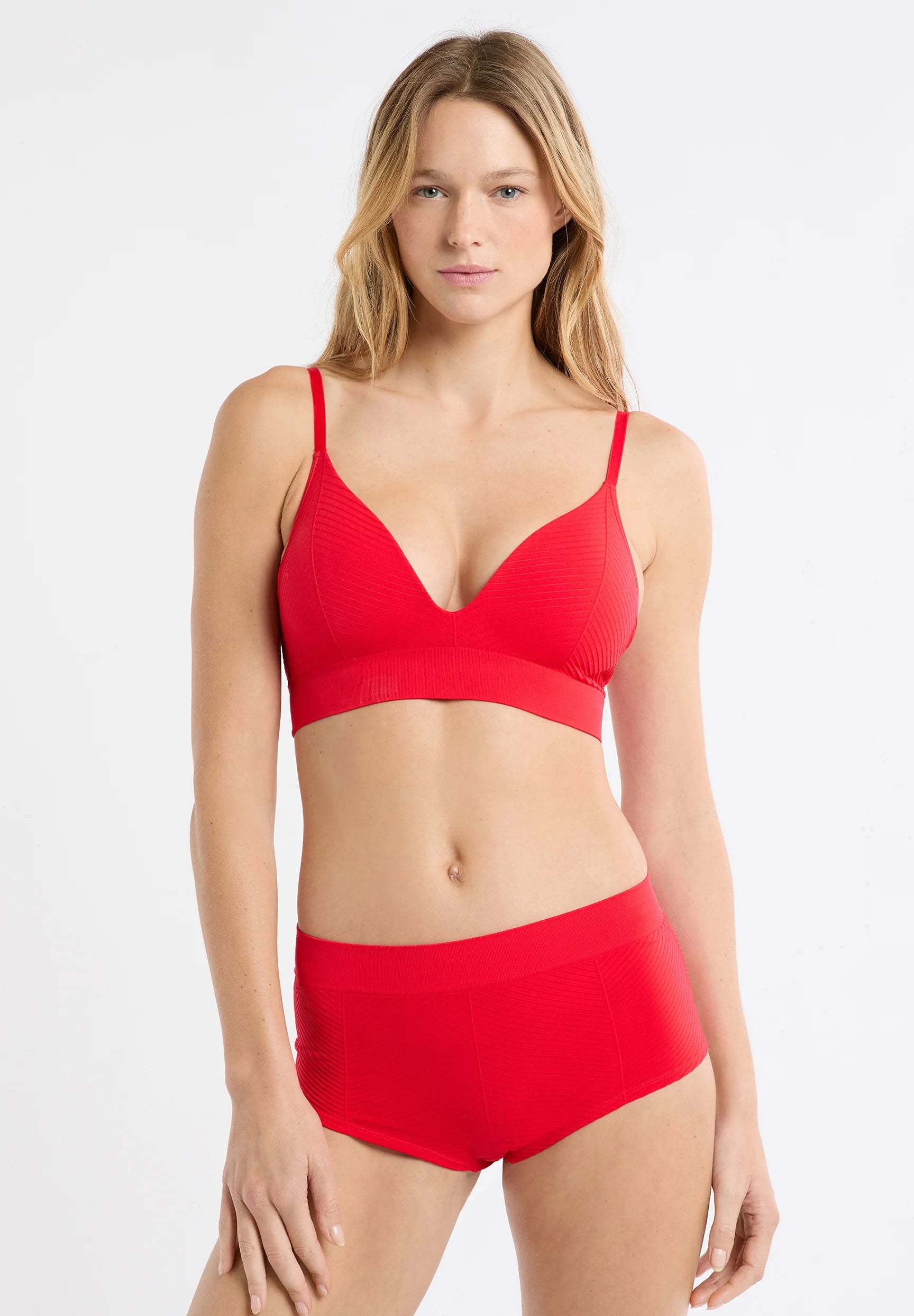 Bustier Effortless Etam – Rouge