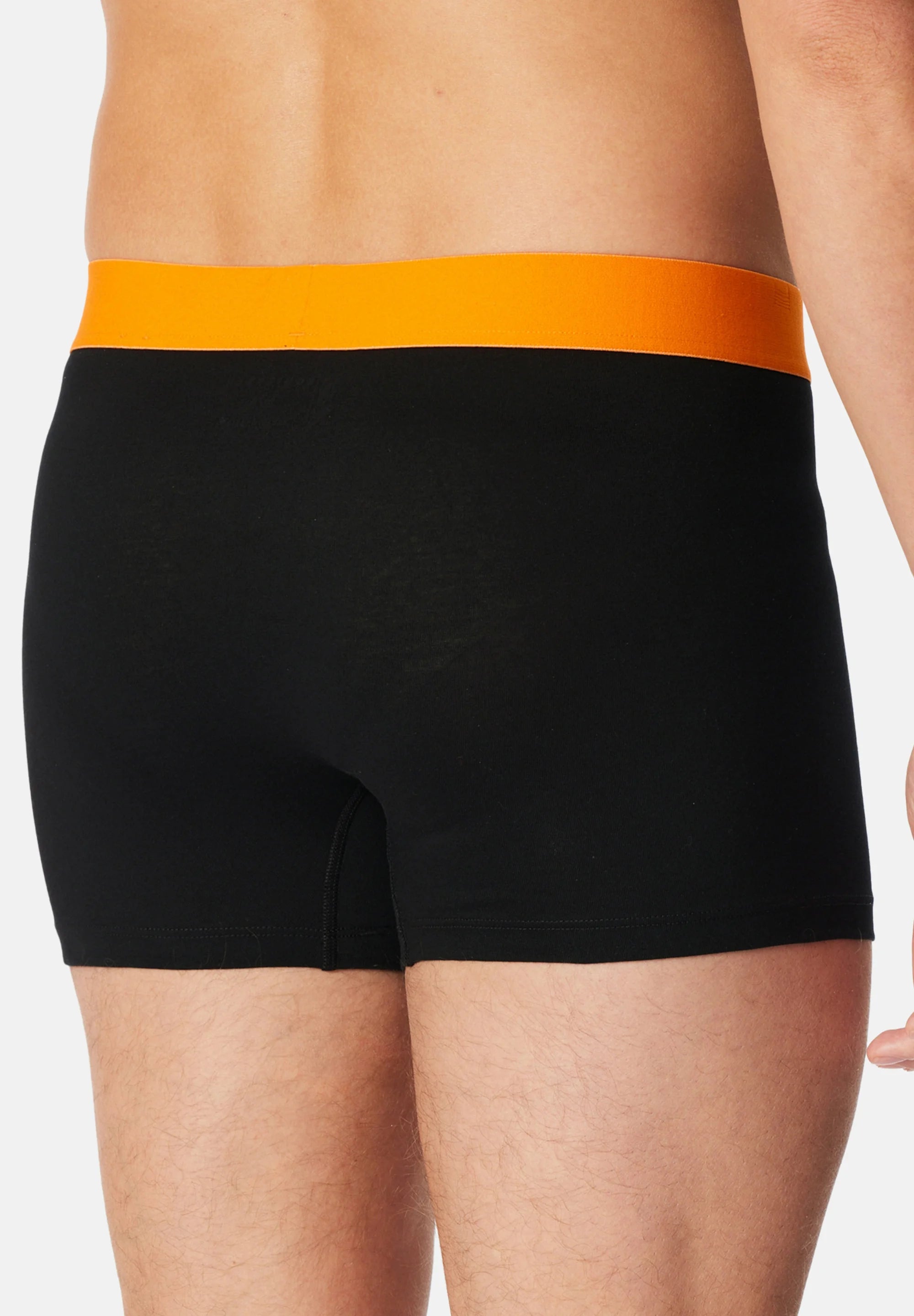 Schiesser Essential Cotton Trunks 3er-Pack – Schwarz