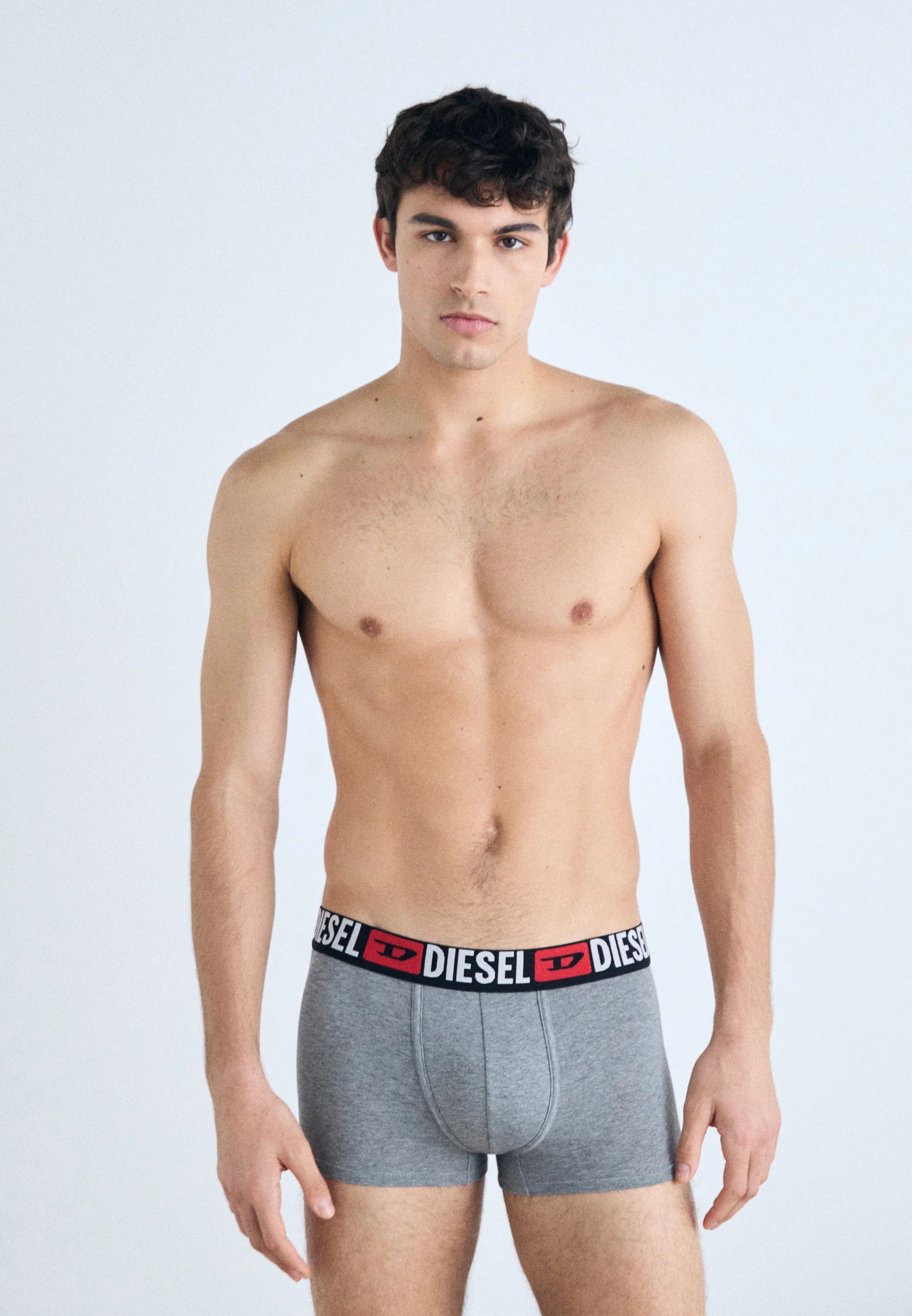 Lot de 3 boxers Diesel Damien Threepack – Noir, Gris, Rouge
