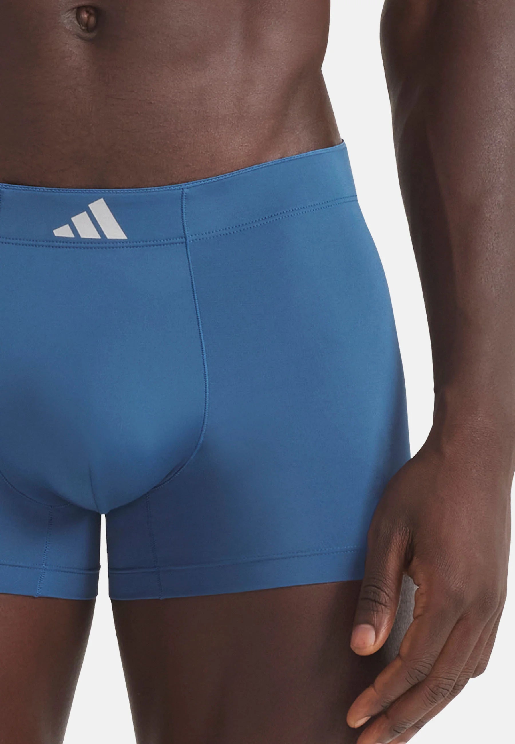 Boxers Adidas Sportswear Micro Tech 6 Pack - Noir, Bleu Gris, Pétrole