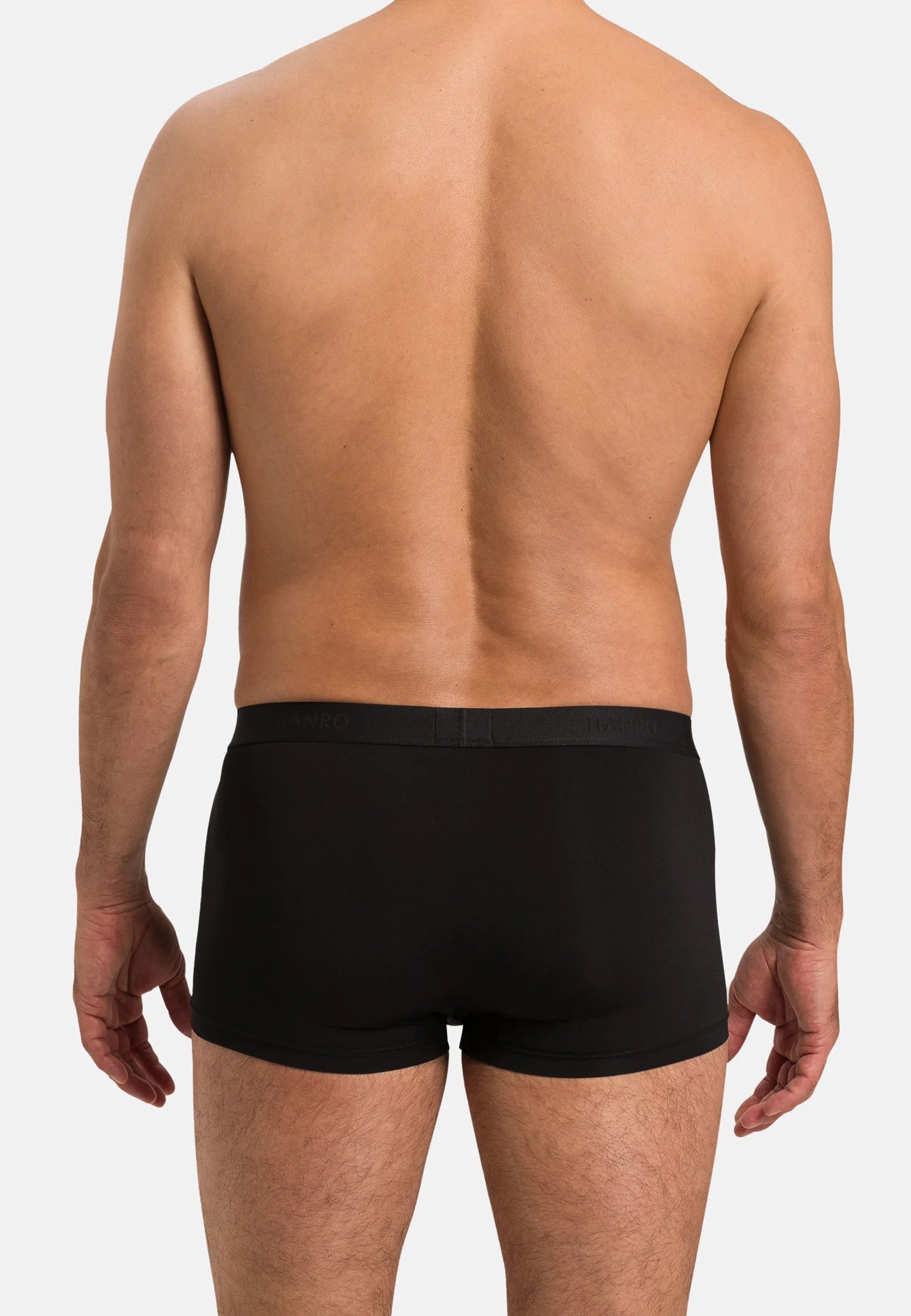 HANRO MICRO TOUCH Boxer – Noir