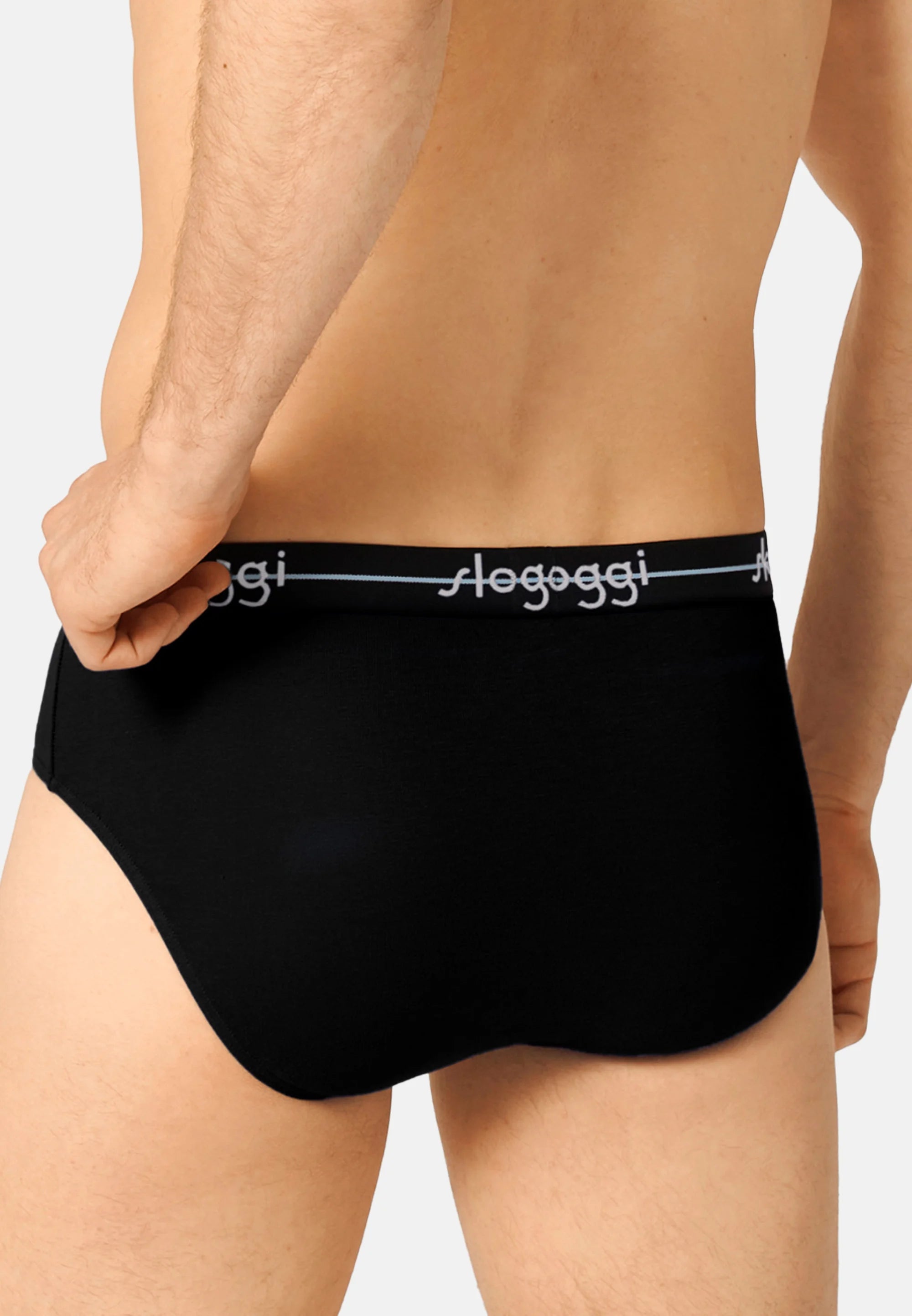 Lot de 6 mini slips Sloggi Start – Noir