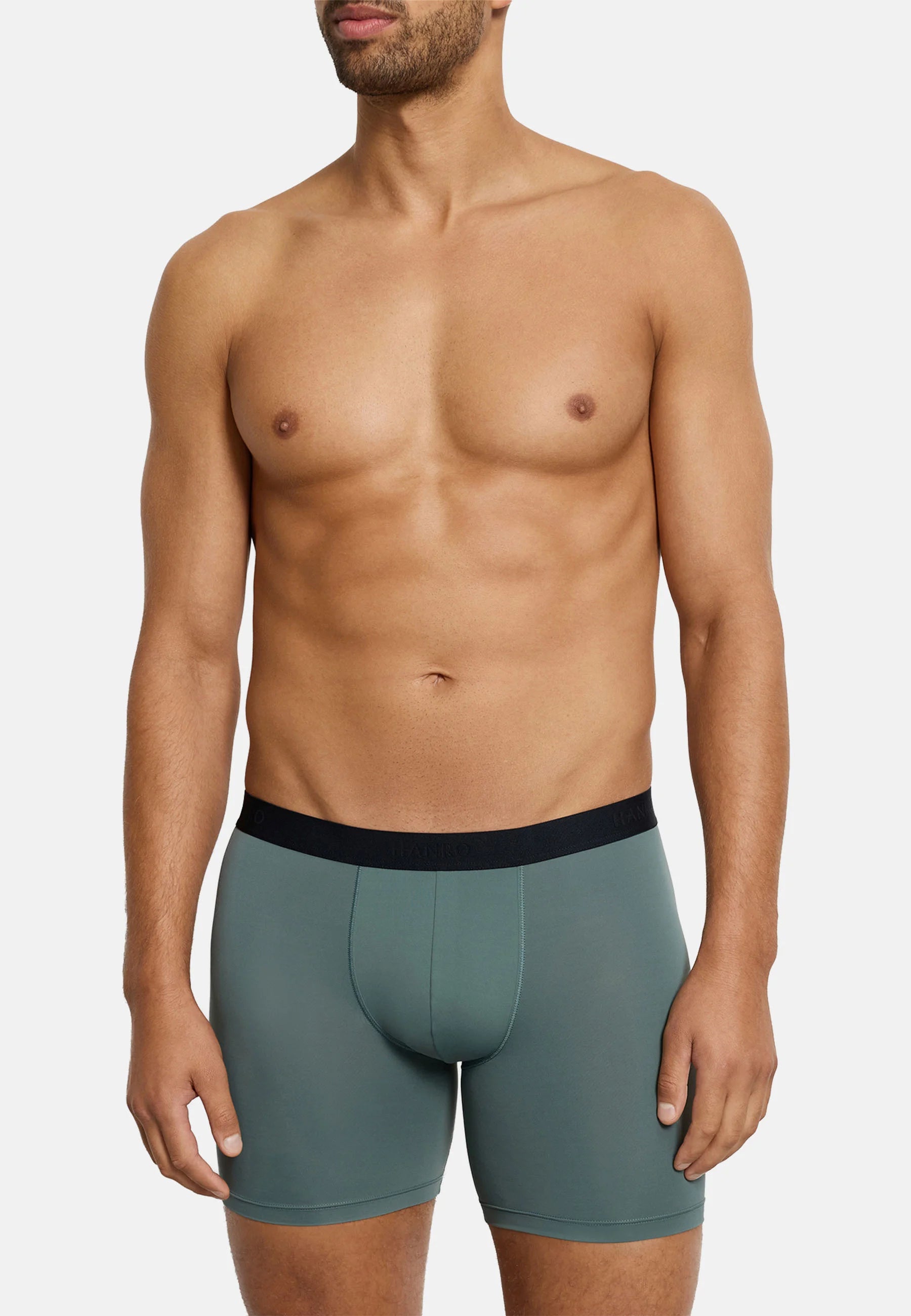 HANRO Boxershorts – Studiogrün