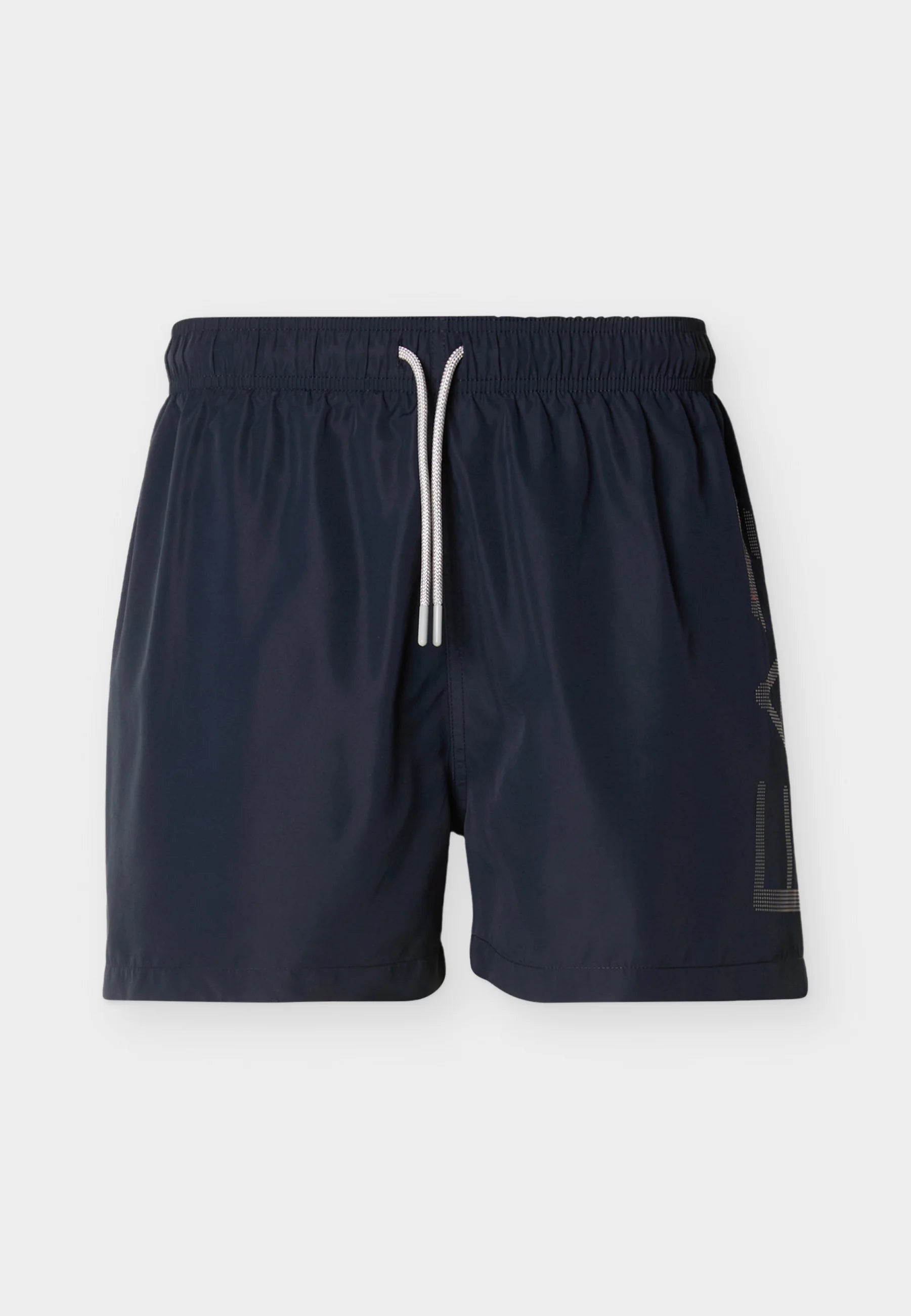 Short de bain Emporio Armani EA7 Water Logo – Bleu, Argenté