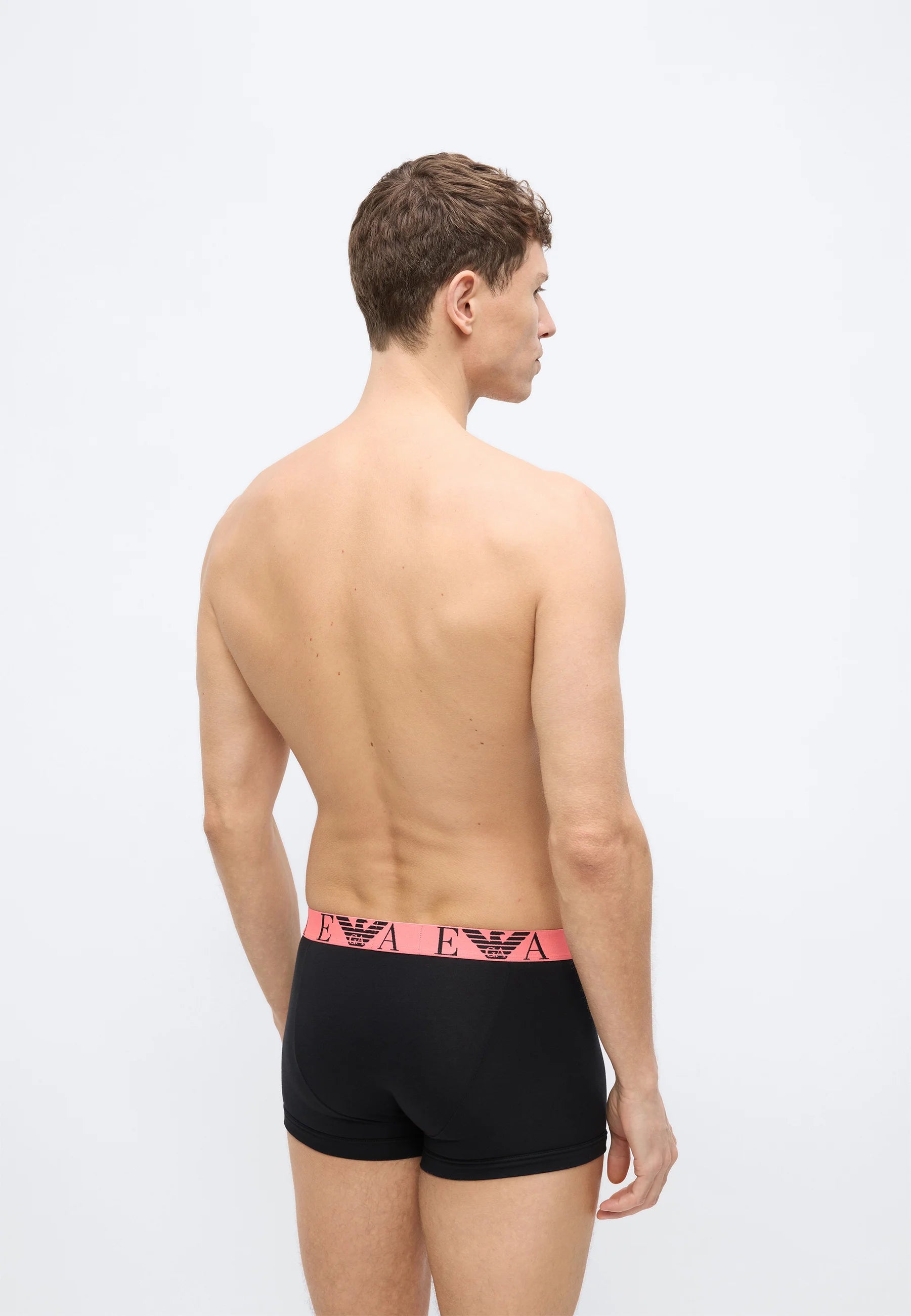 Emporio Armani BOLD Monogram 6er-Pack Unterhosen – Schwarz, Blau