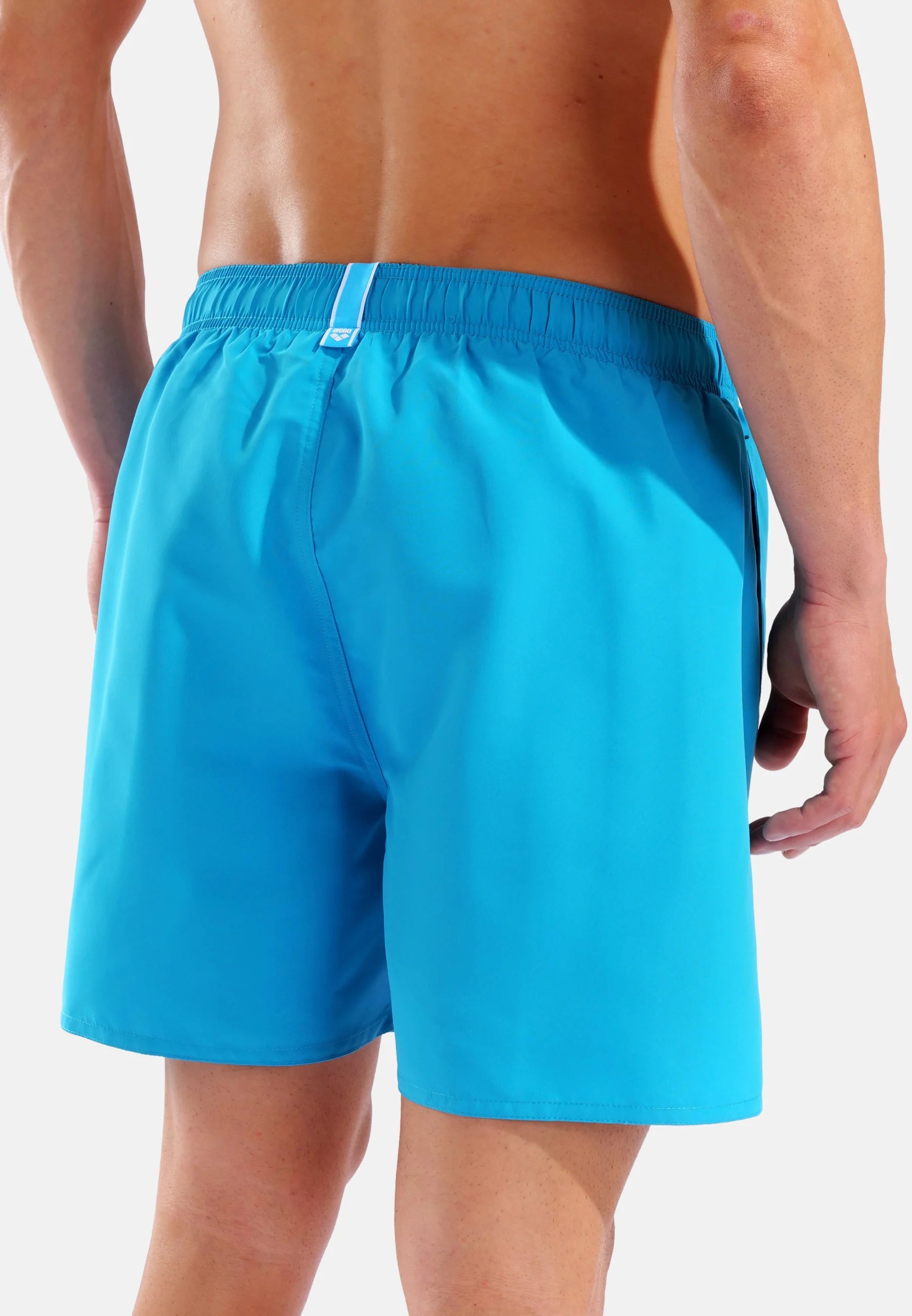 Arena Fundamentals Logo Boxer R – Turquoise, Navy