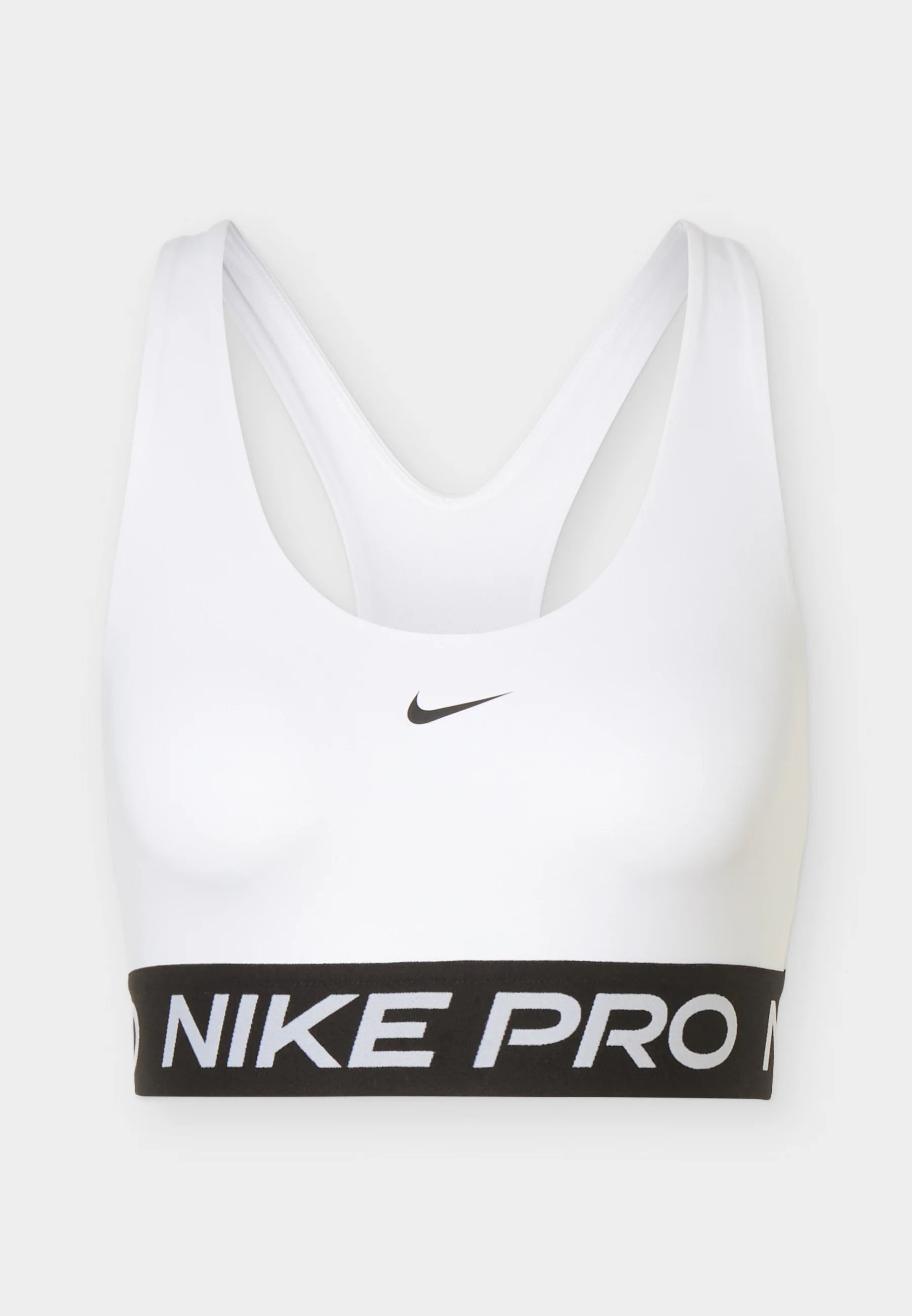 Nike 365 Sport-BH mit mittlerem Halt – Weiß, Schwarz