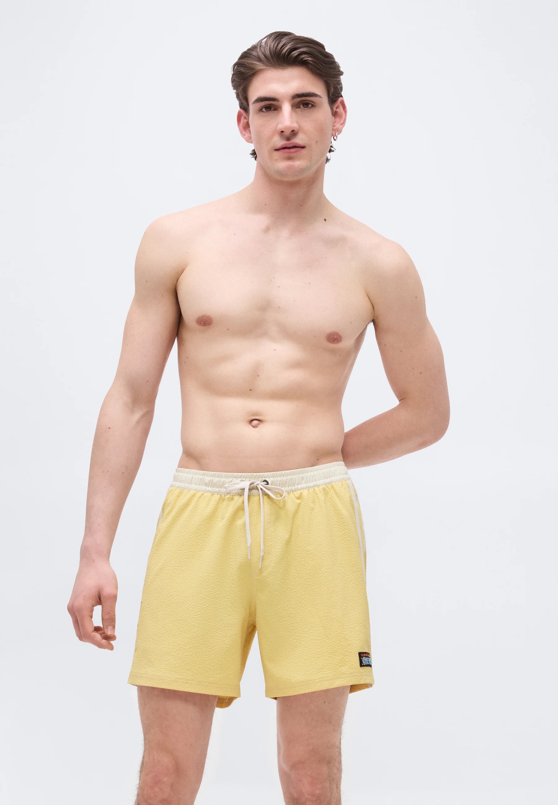 Short de bain Quiksilver OPQS Solid Volley – Pampas