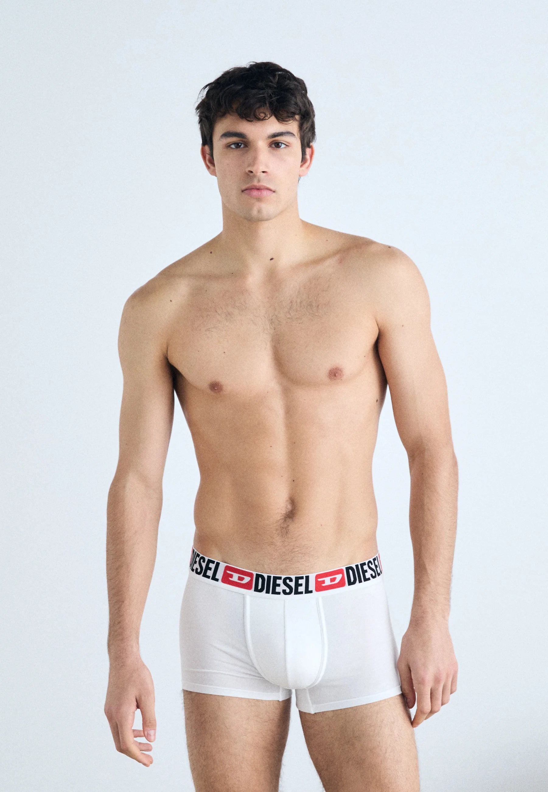 Diesel Damien Threepack 3 Pack Trunks – Black, Grey, White