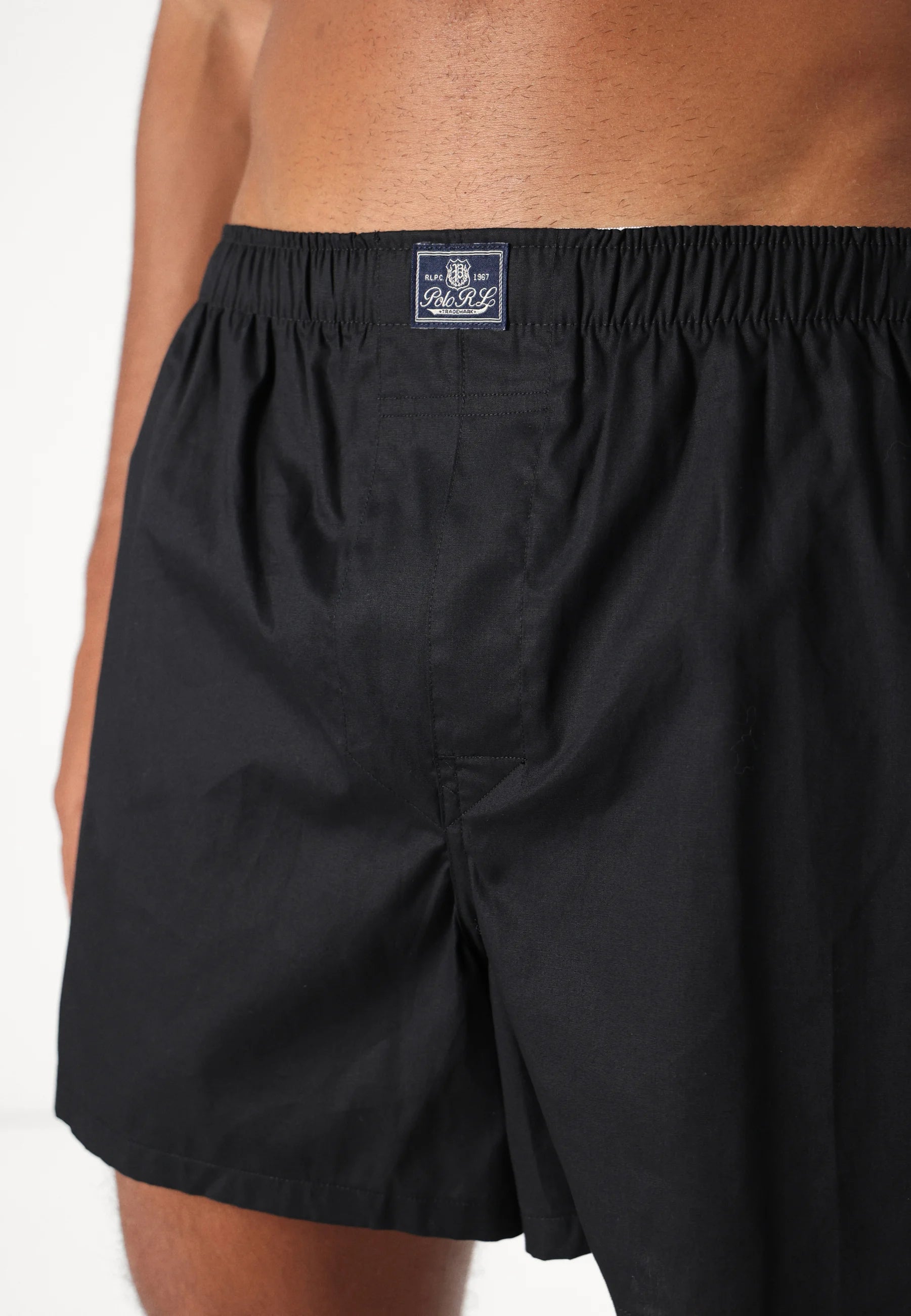 Polo Ralph Lauren Cotton Open Boxer Shorts – 3 Pack – Black, Olive, Red