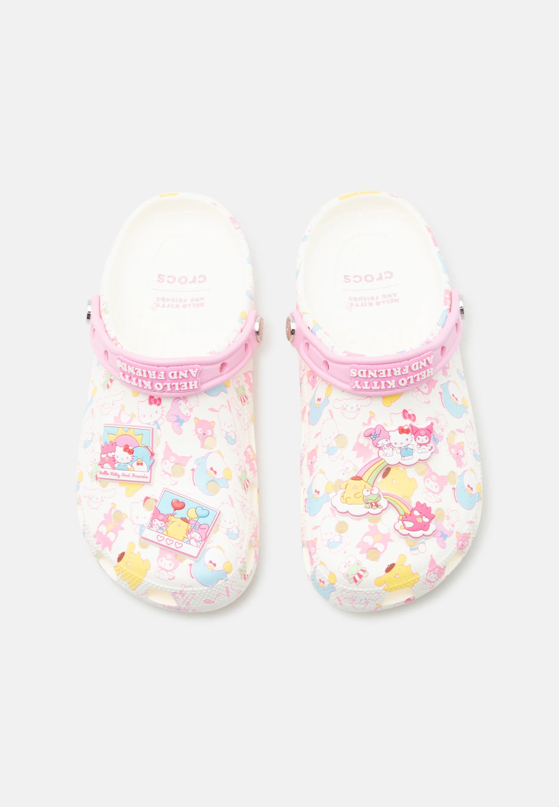 Klapki unisex Crocs HKF Pastel Classic – wielokolorowe