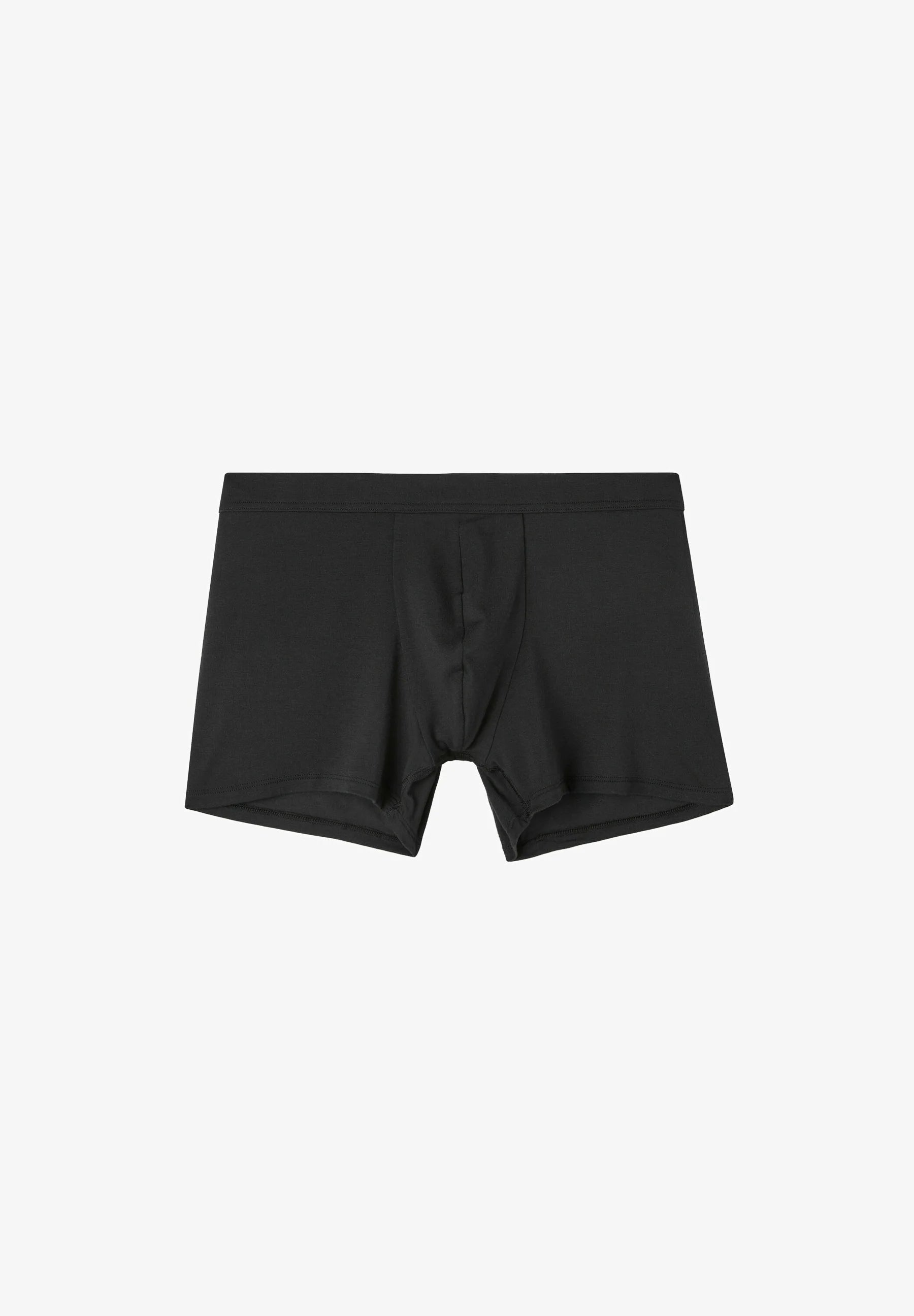 IUMAN Intimissimi Uomo Modalne jedwabne kąpielówki – czarne
