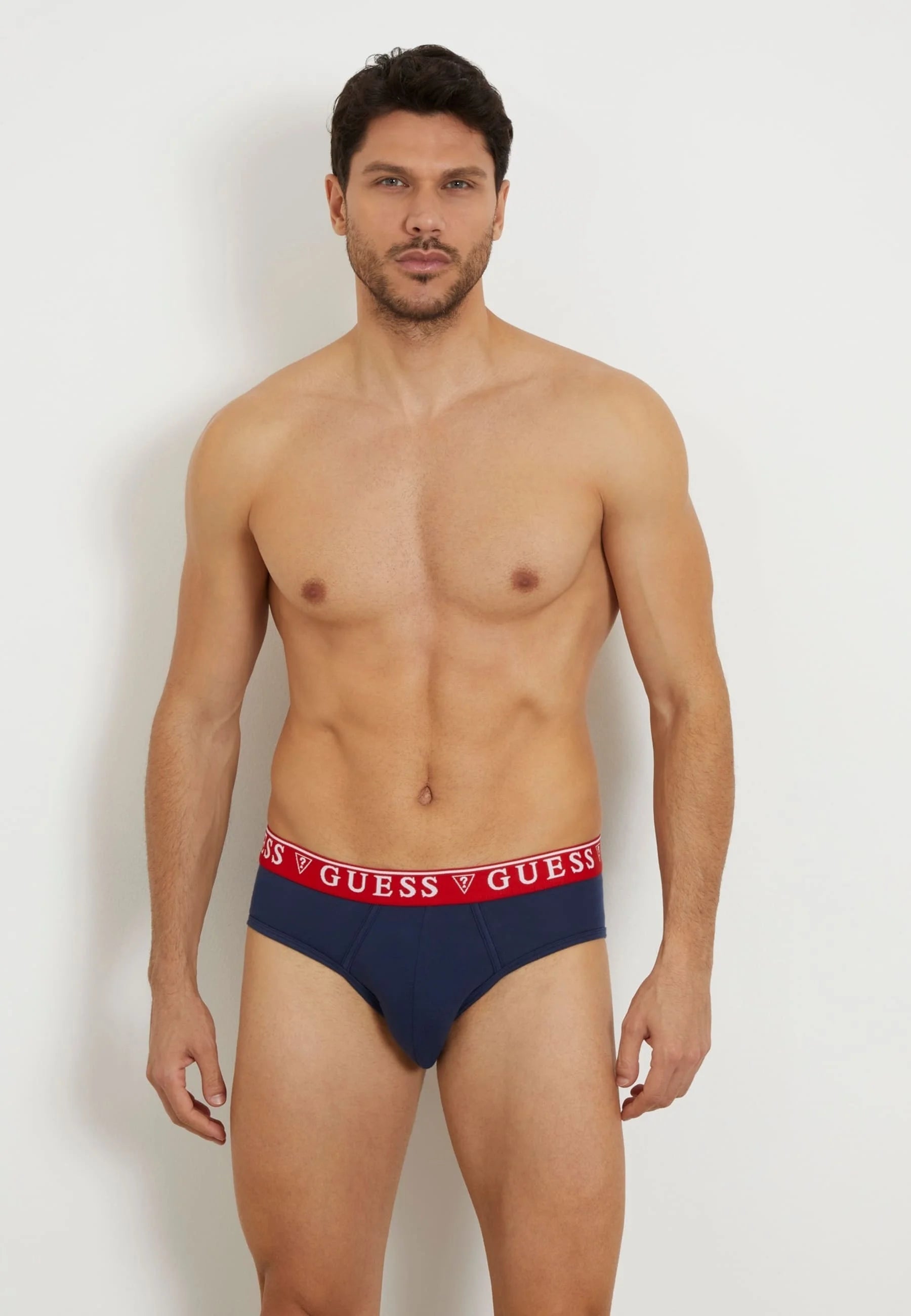 Guess Brian Hero Lot de 3 slips – Gris