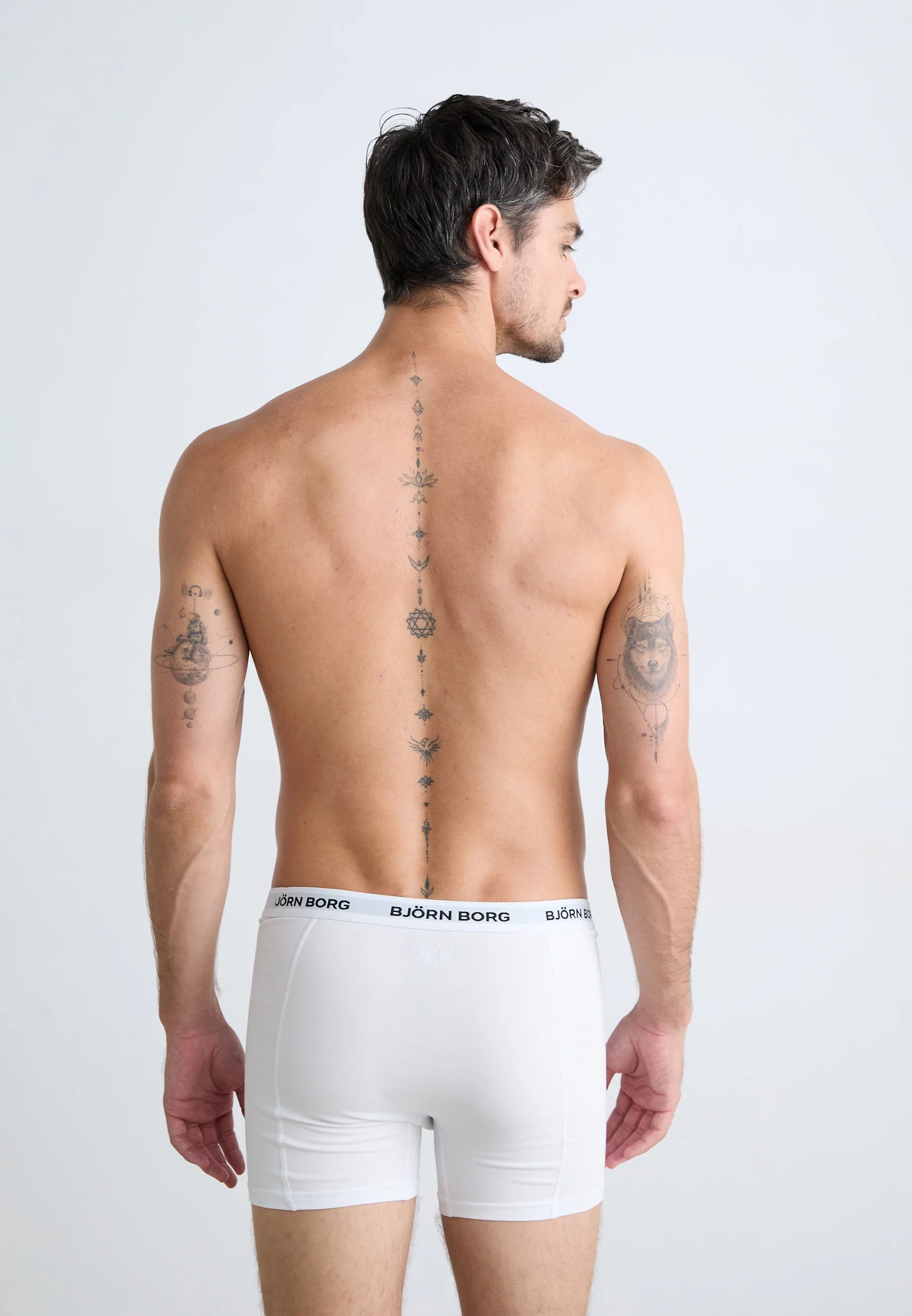 Björn Borg Stretch Boxer 5 Pack – Boxerky – černá, modrá, červená