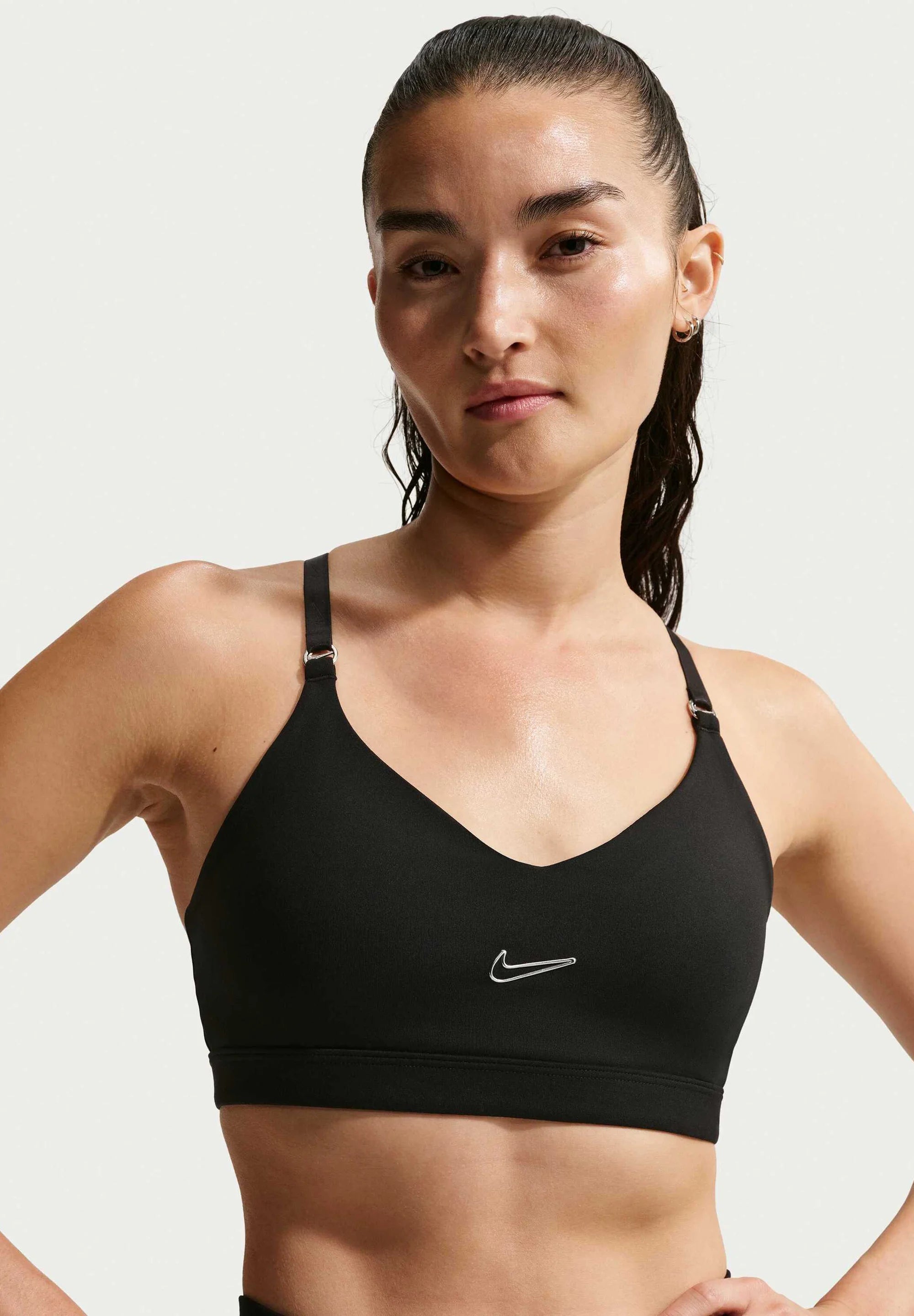 Nike Performance Indy GLS Light Support Bra – Black