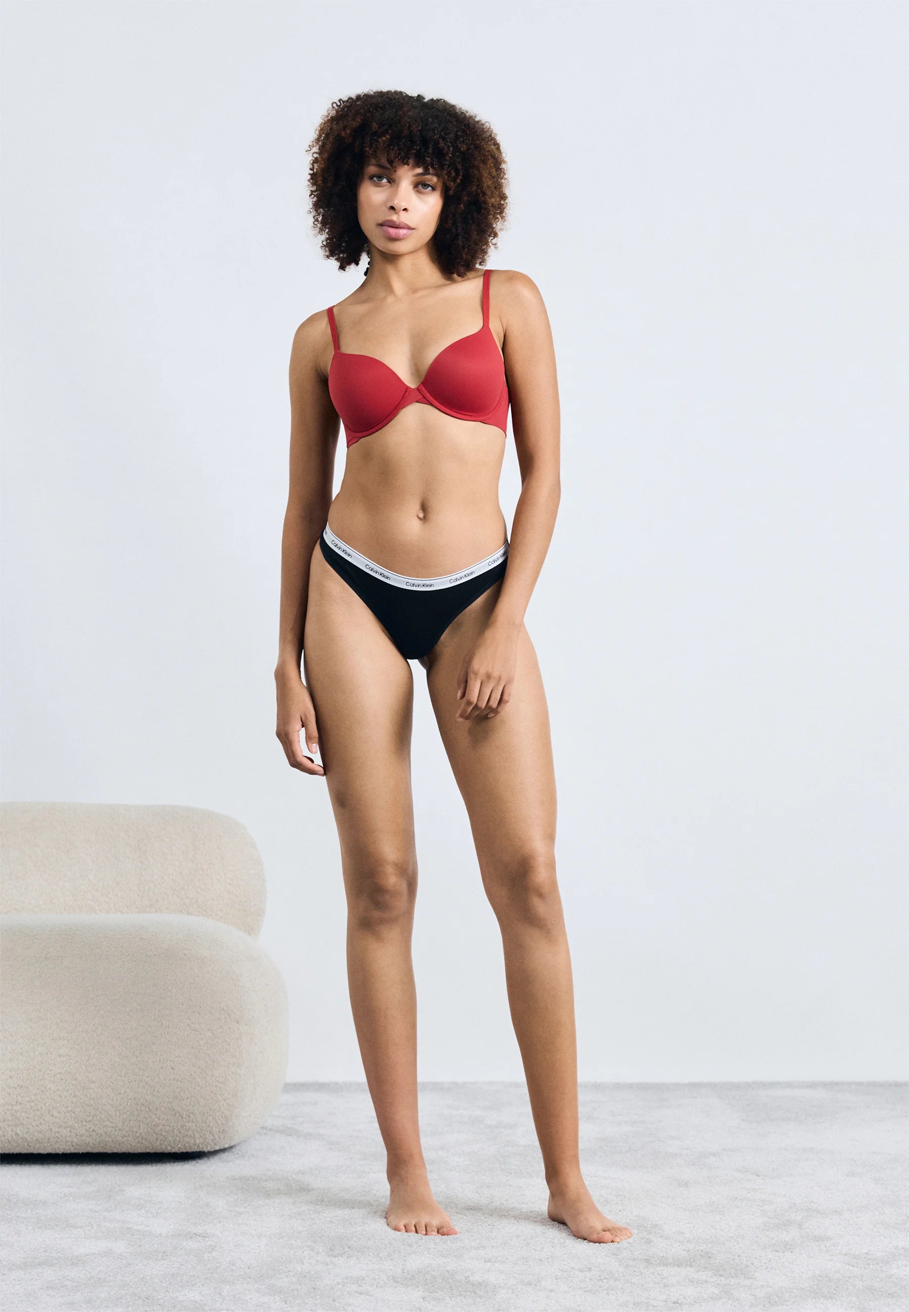 Calvin Klein Perfectly Fit Lightly Lined Multiway Bra – Red Stamp