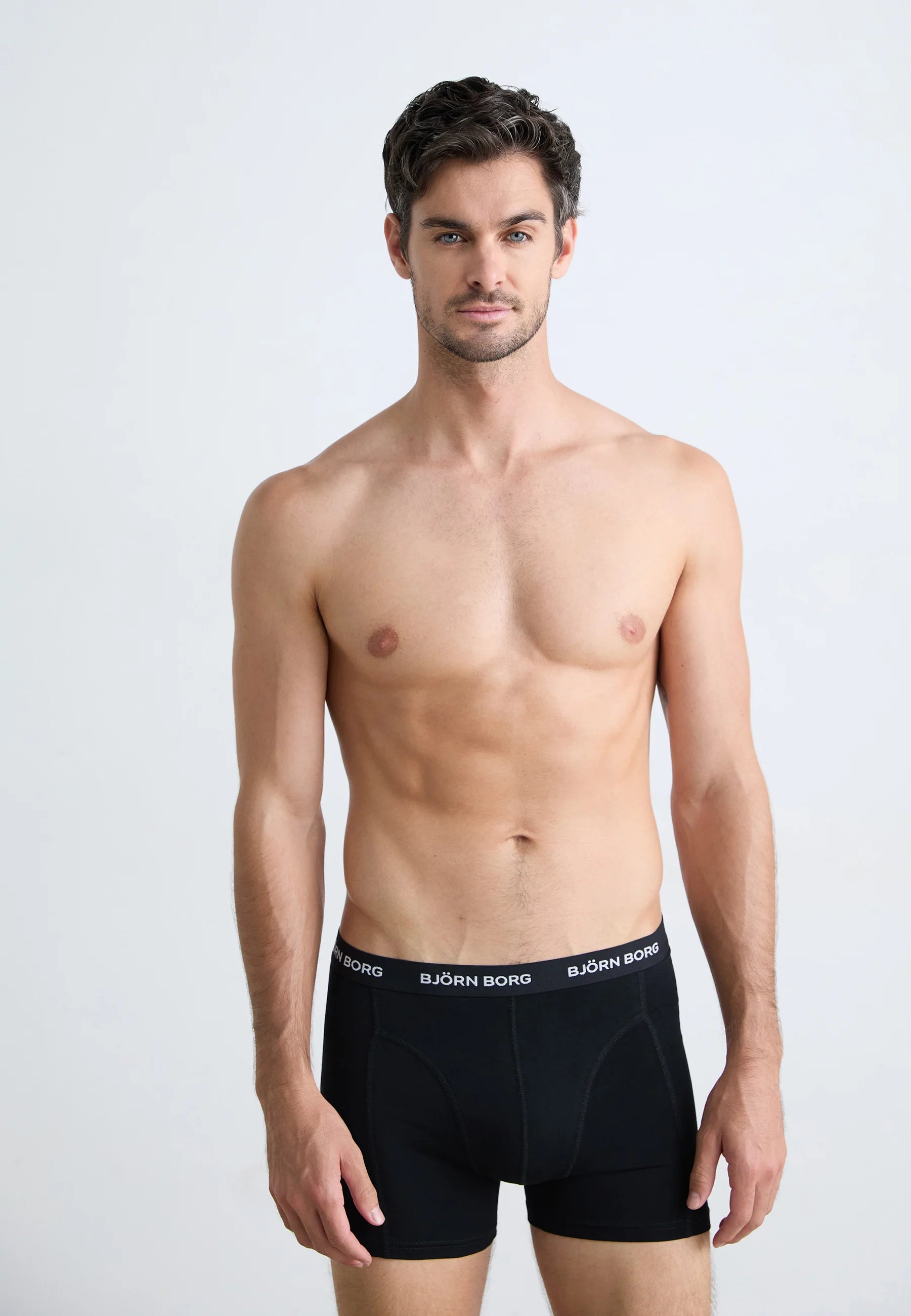 Björn Borg Stretch Boxer 5 Pack – Boxerky – černá, modrá, červená