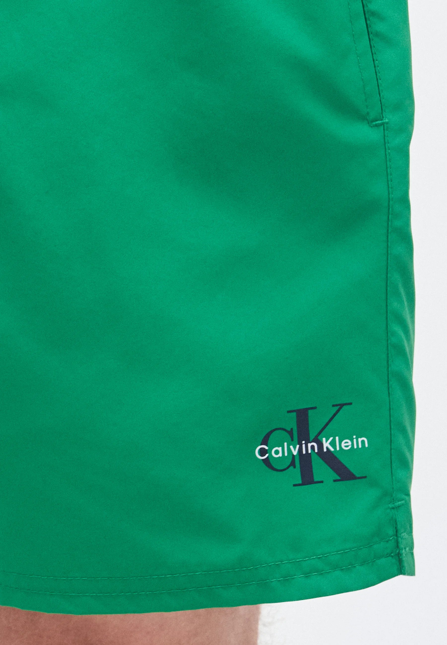 Calvin Klein Monogram Swim Shorts – Mardi Gras Green