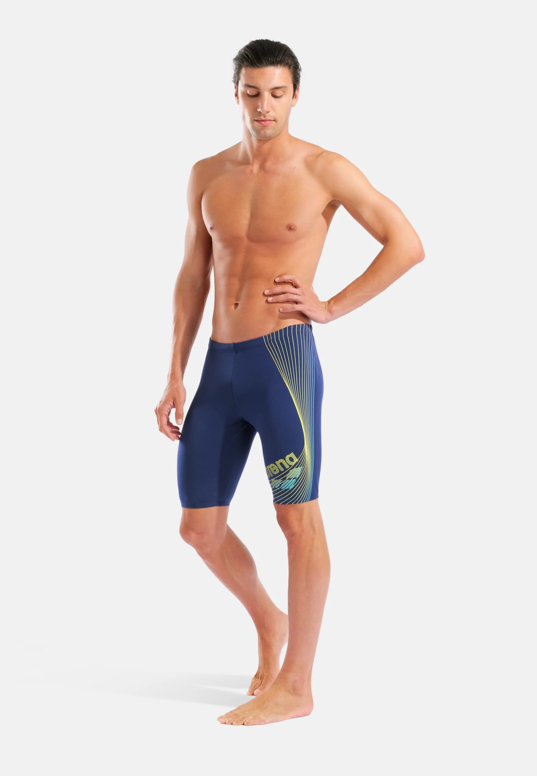 Arena Design Jammer – Marine, Étoile Jaune, Eau