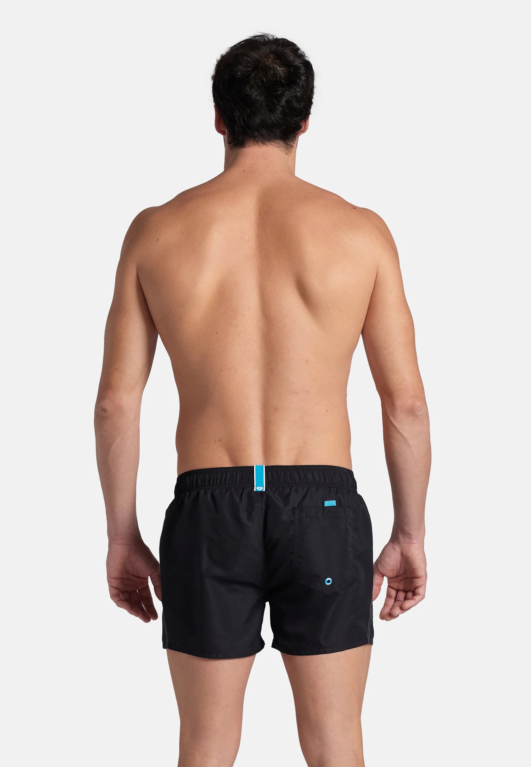 Arena Fundamentals Beach Shorts – Black, White