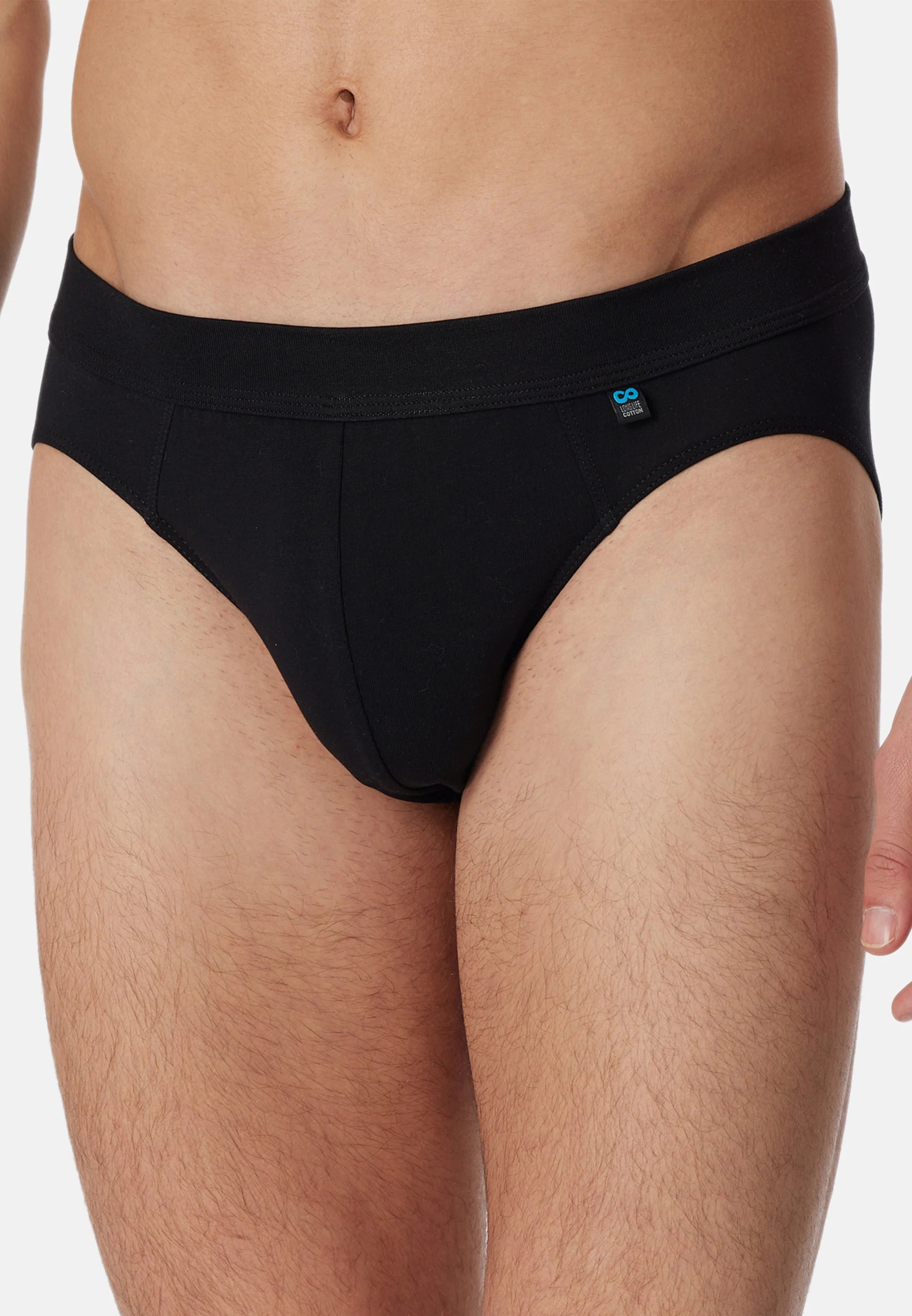 Schiesser 5 Pack Briefs – Black