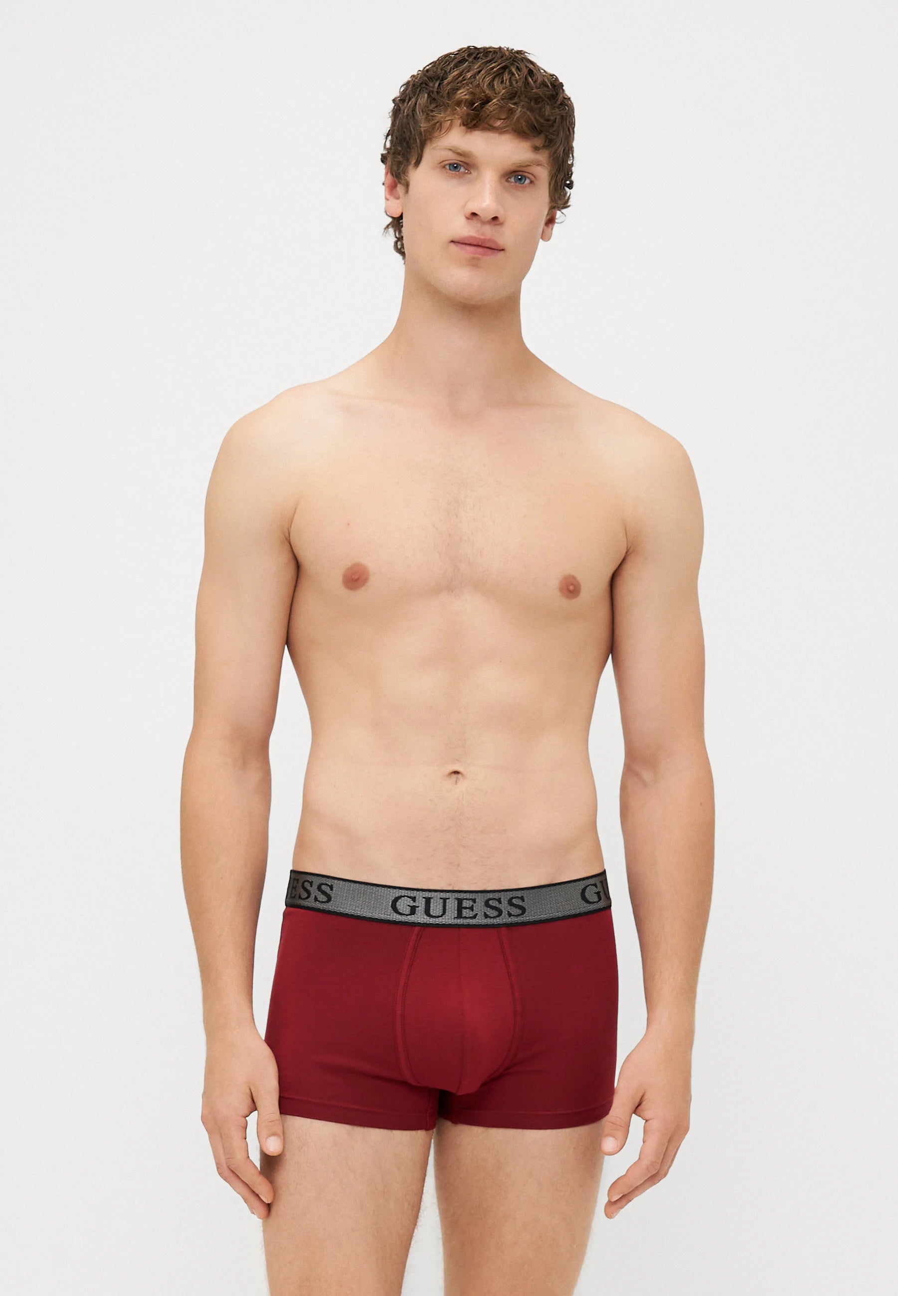 Kufry Guess Joe 3 Pack – černá, červená, šedá