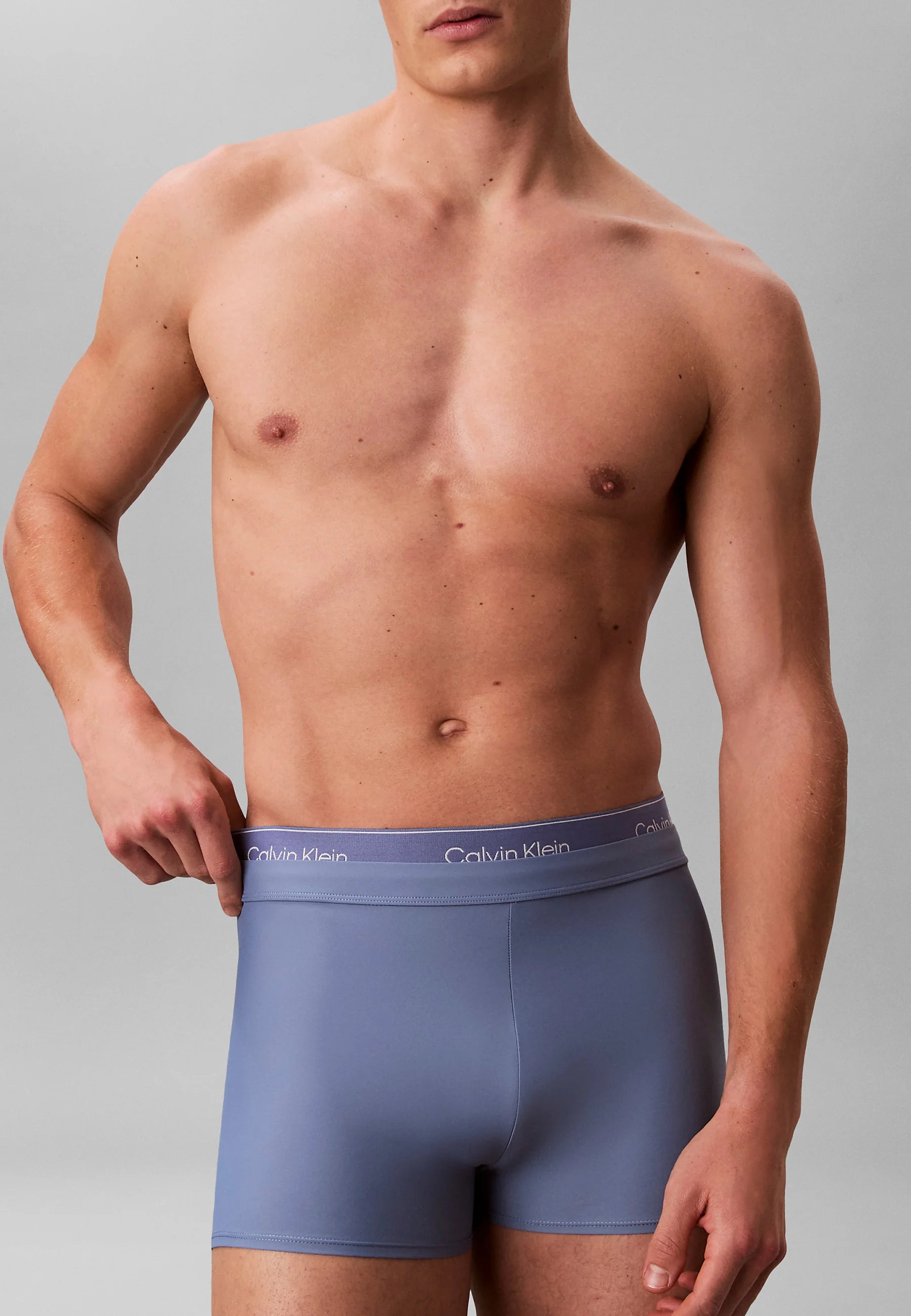 Calvin Klein Swim Trunks – Blue Tulip