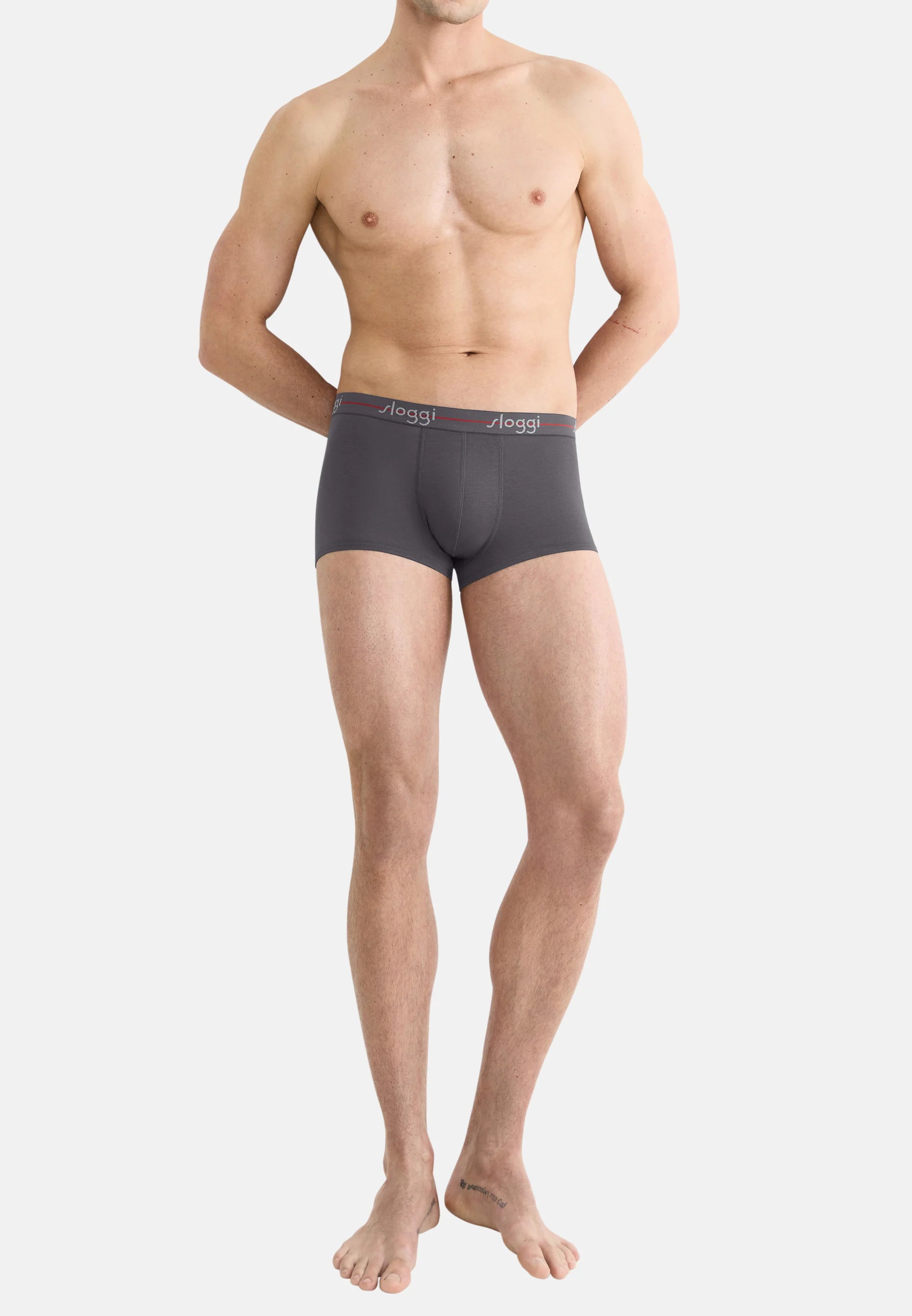 Sloggi Start Hipster Trunks 6 Pack – Graphite, Stone Grey