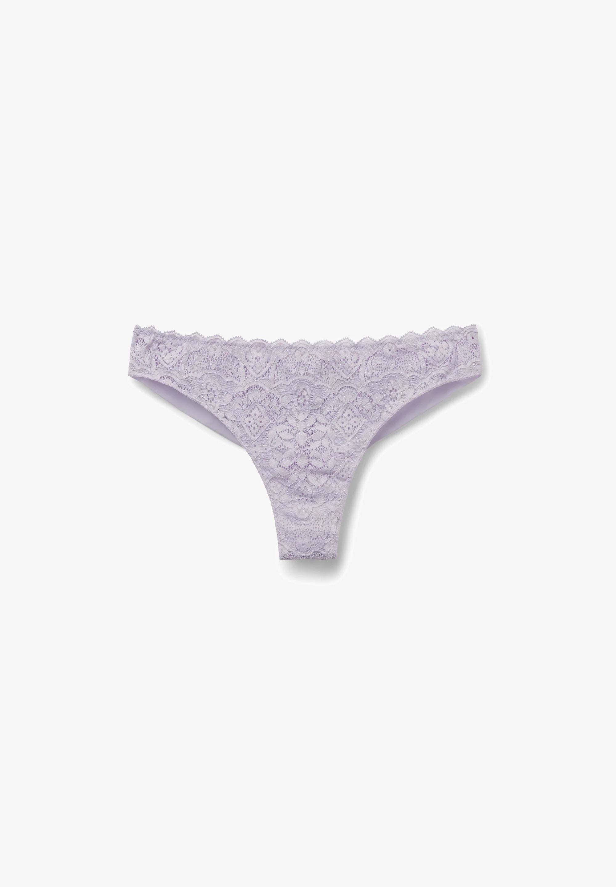 Koronkowe stringi Intimissimi – fiolet