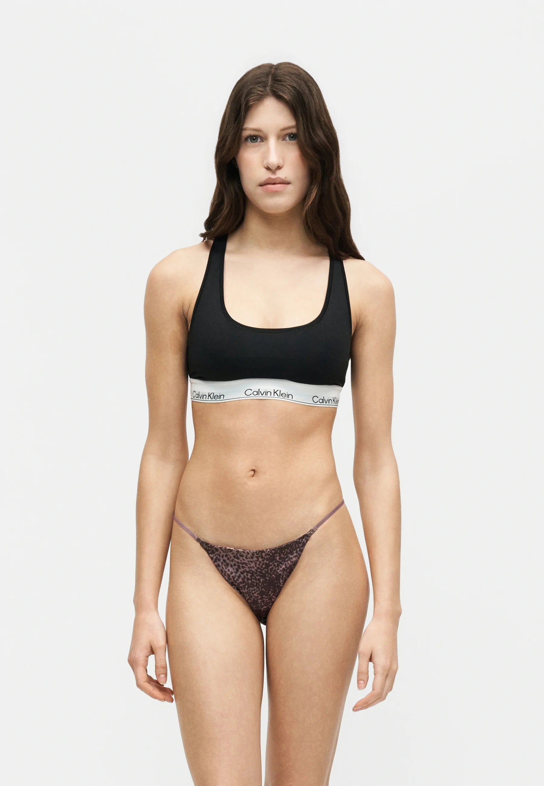 Calvin Klein Signature Tanga Thong – Multi-Coloured