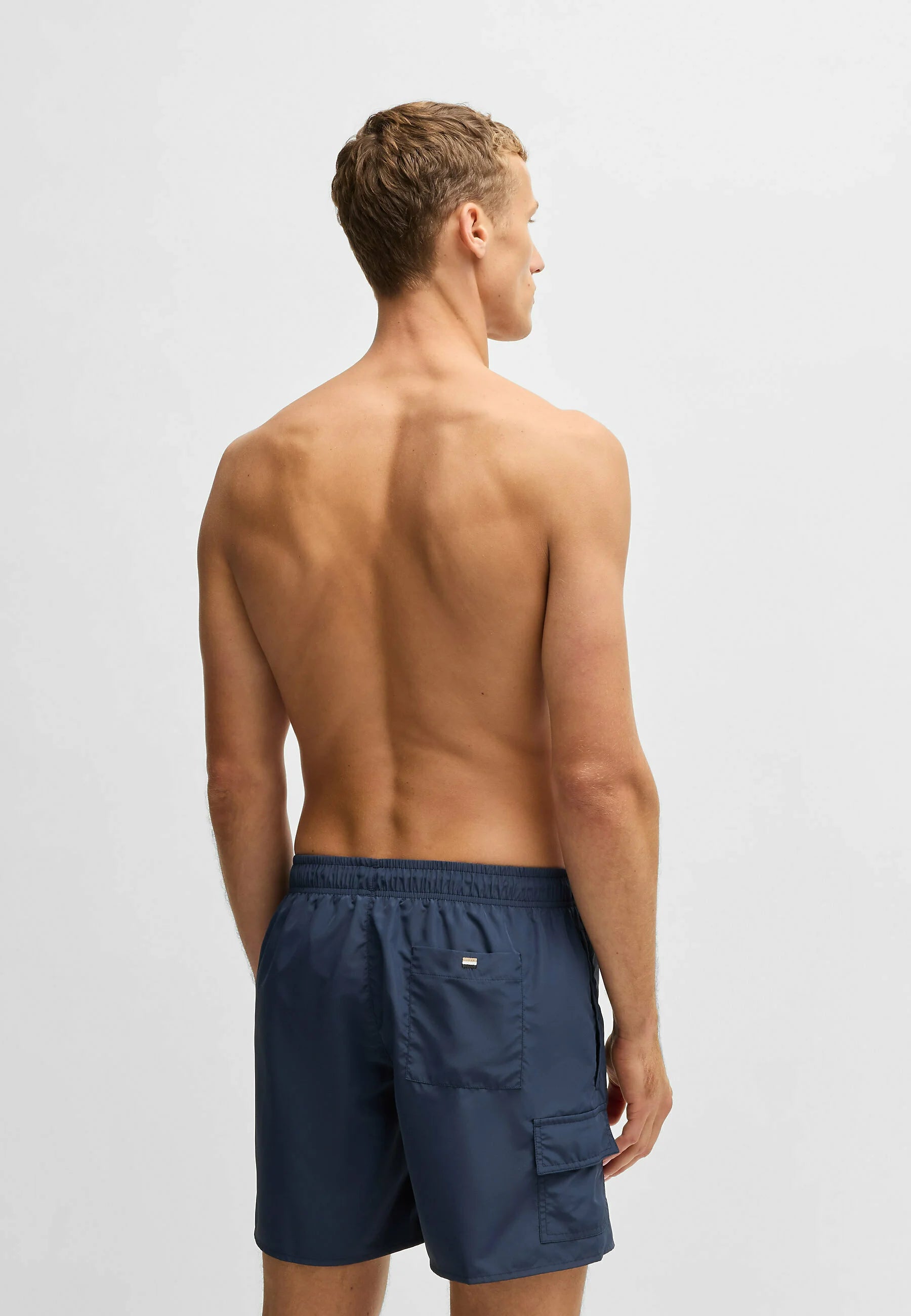 BOSS Dive Swim Shorts – Dark Blue Thirteen