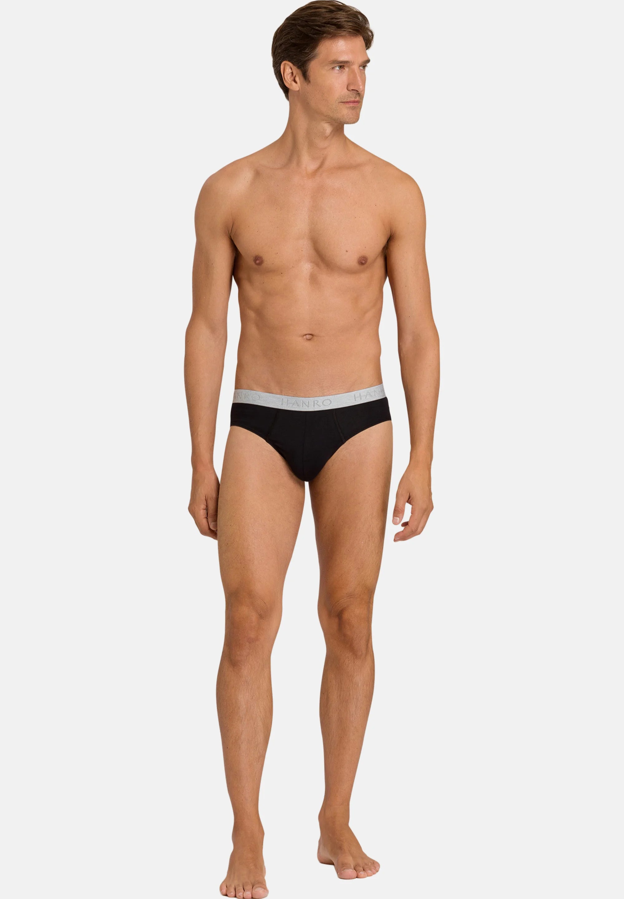 HANRO 2 Pack Briefs – White, Black