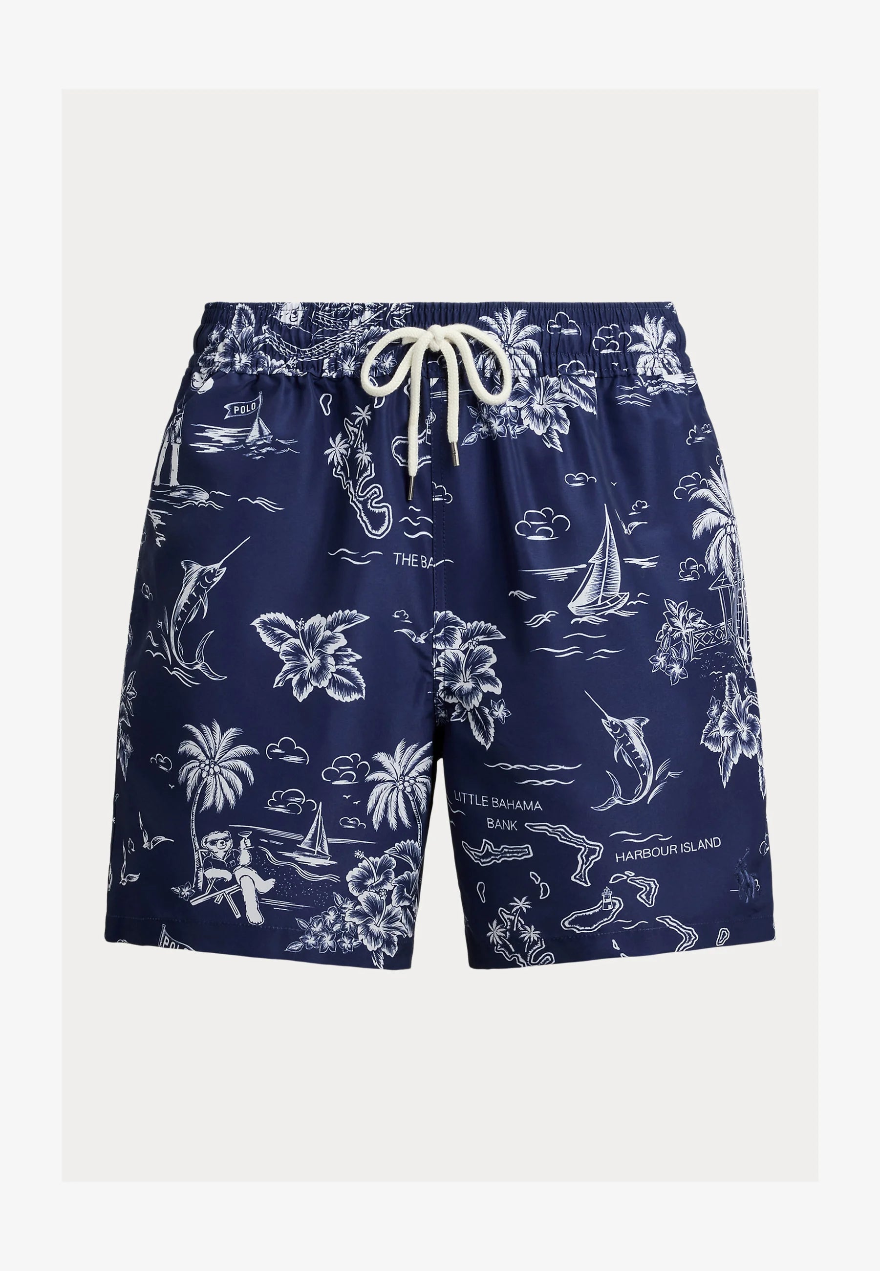 Plavkové šortky Polo Ralph Lauren Harbour Island Polo Bear – modré