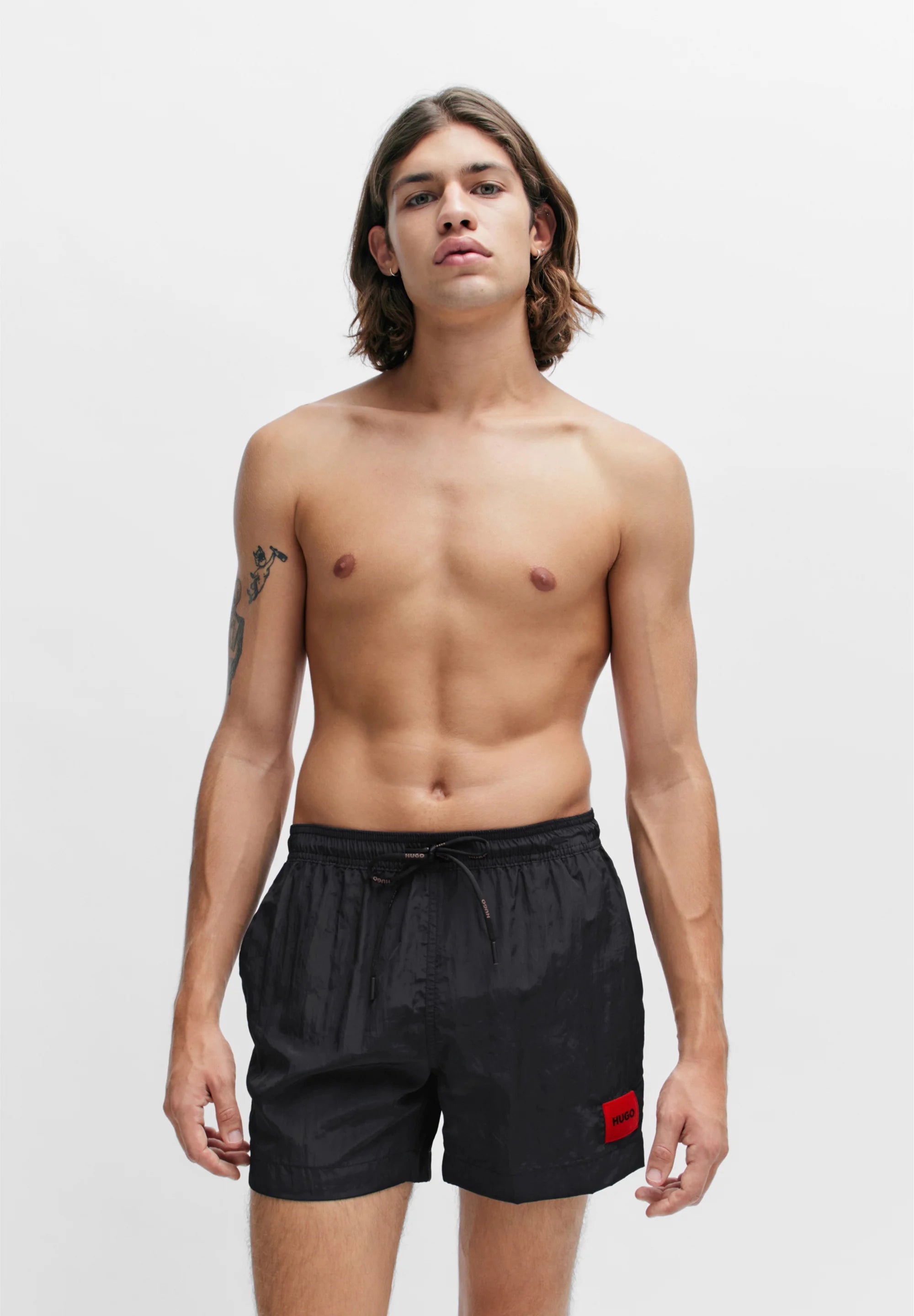 HUGO Dominica Swim Shorts – Black