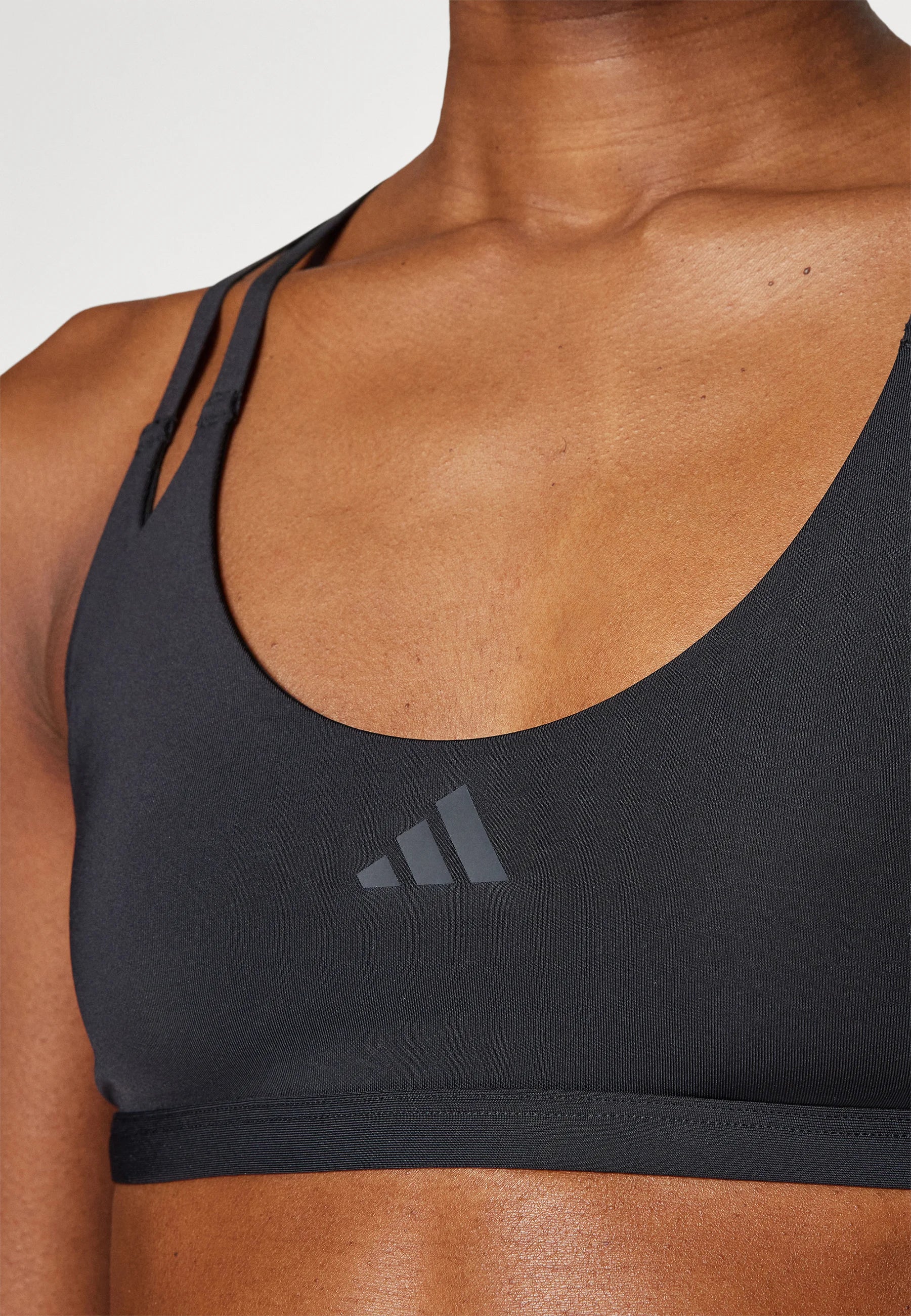 Adidas Performance Aeroimpact Luxe Light Support Sports Bra – Black