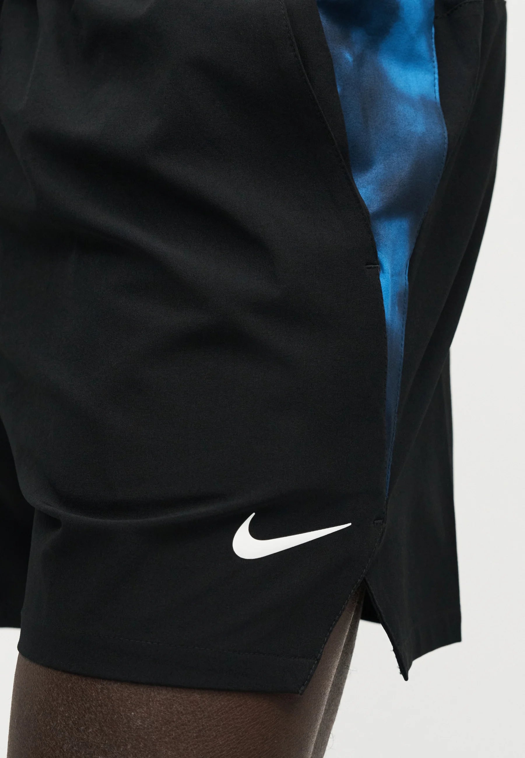 Short de bain Nike Swim Panel Volley - Cristal bleu