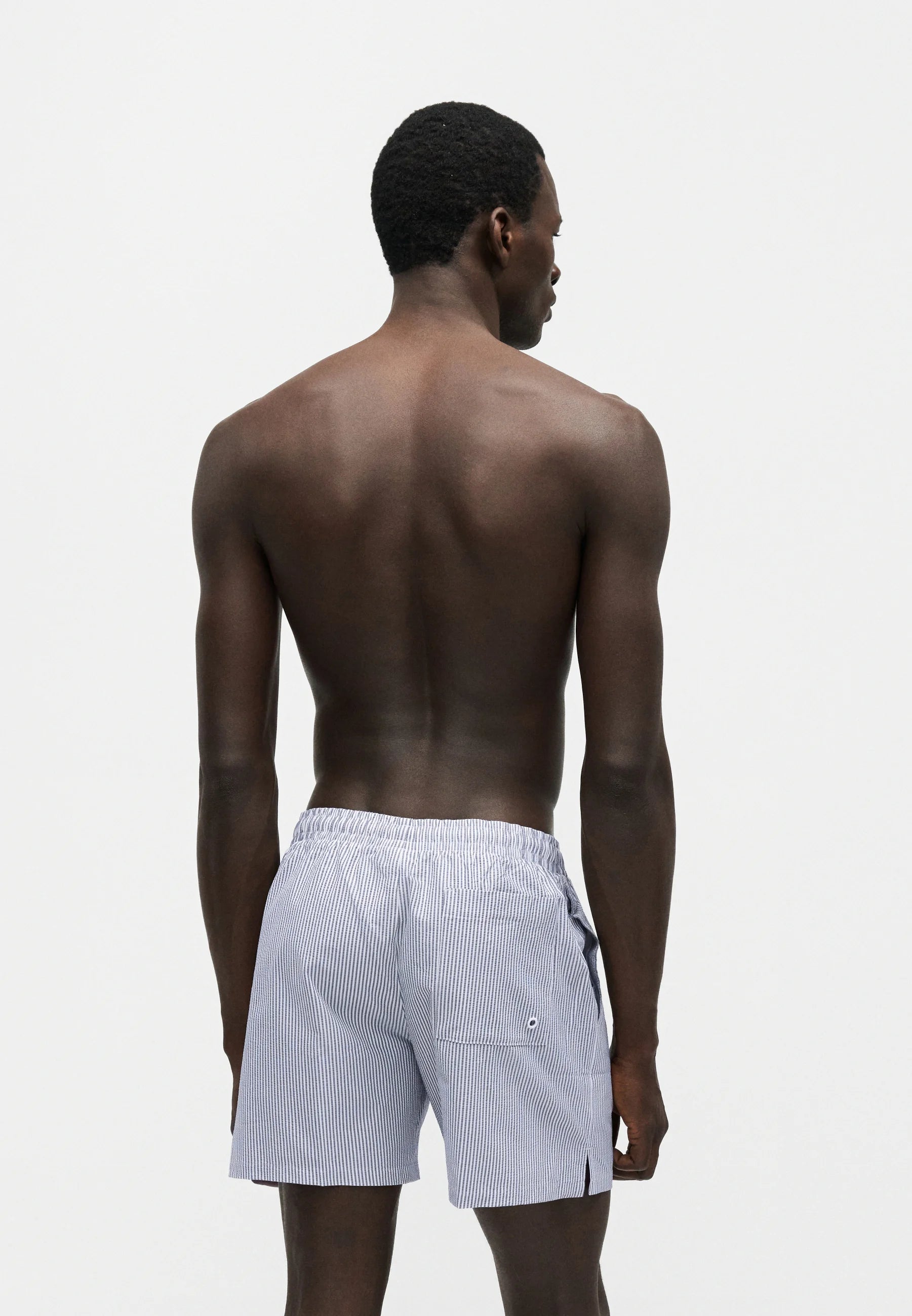 Short de bain Nike Swim Breaker Ripple Texture Volley - Gris