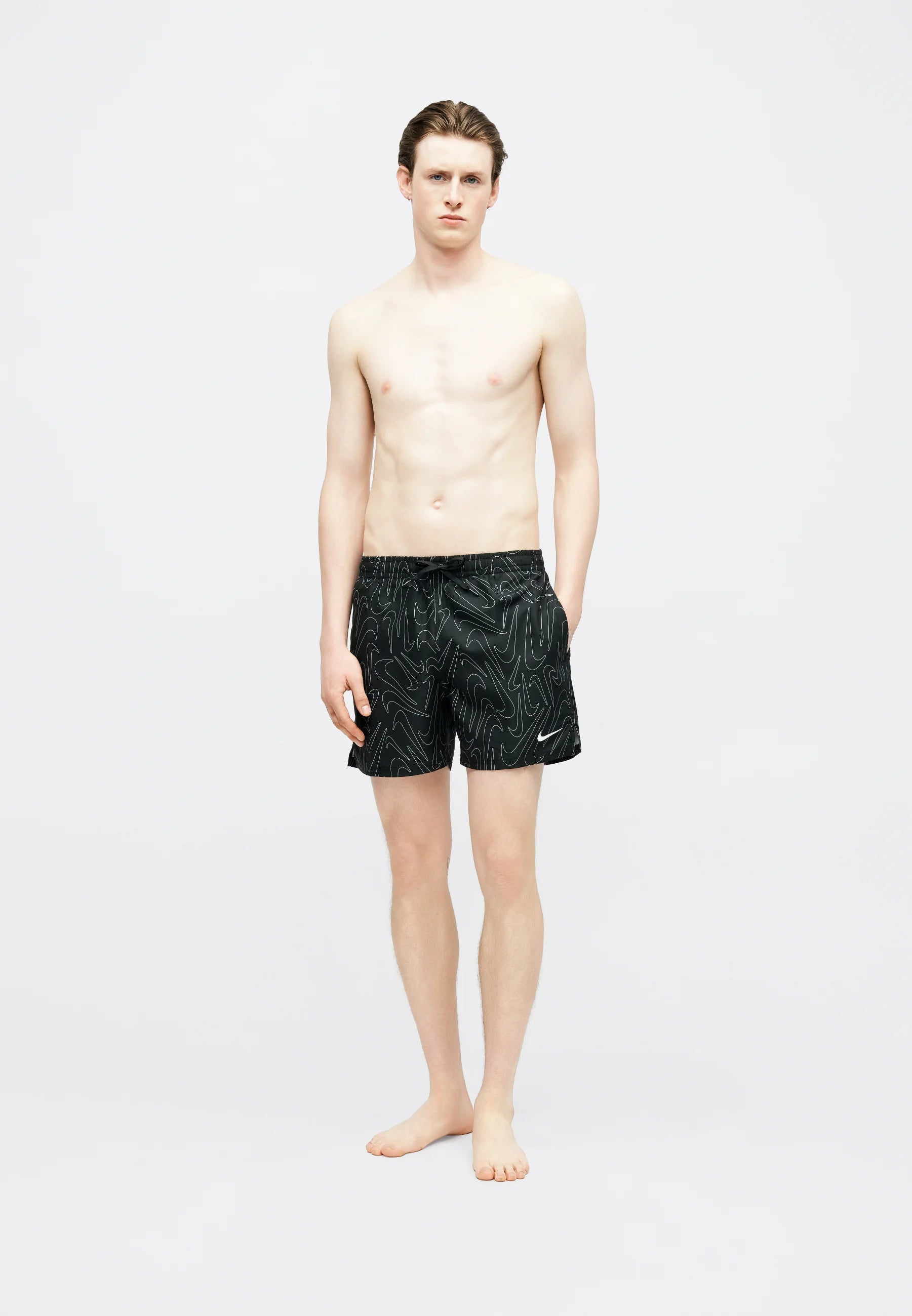 Short de bain Nike Swim Breaker Logofetti Volley – Noir