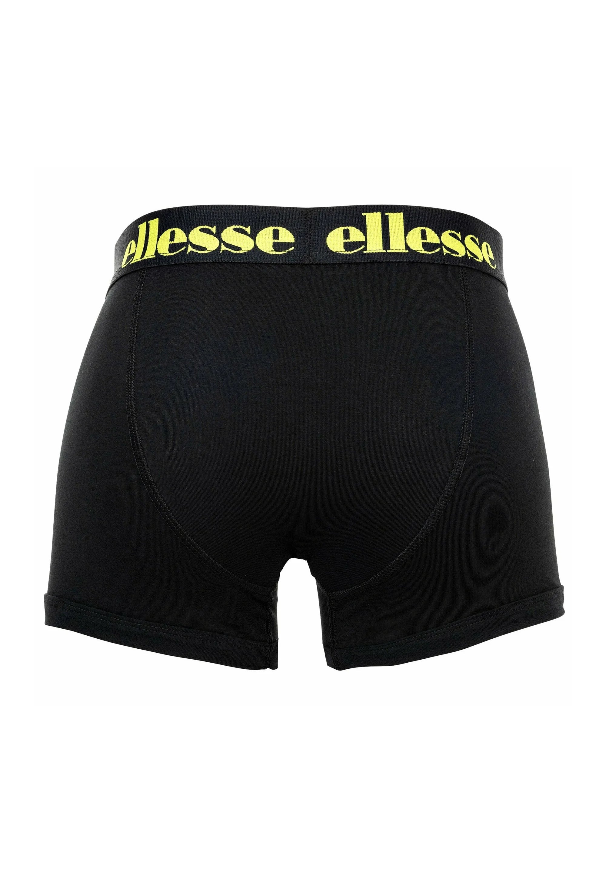 Ellesse Core 7 Pack Trunks – Black Multicolor