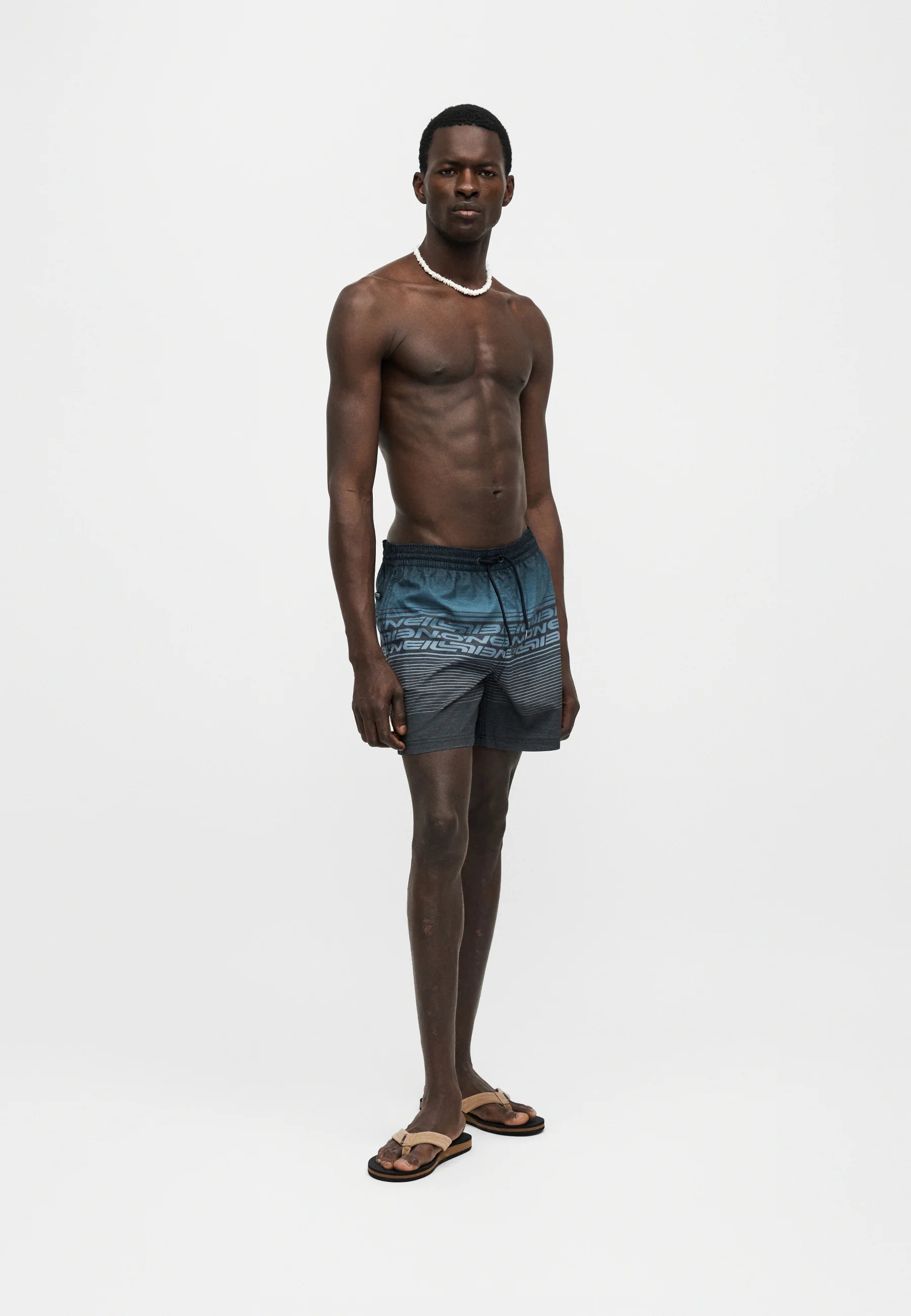 Short de bain O'Neill Logo Stripe - Black Out